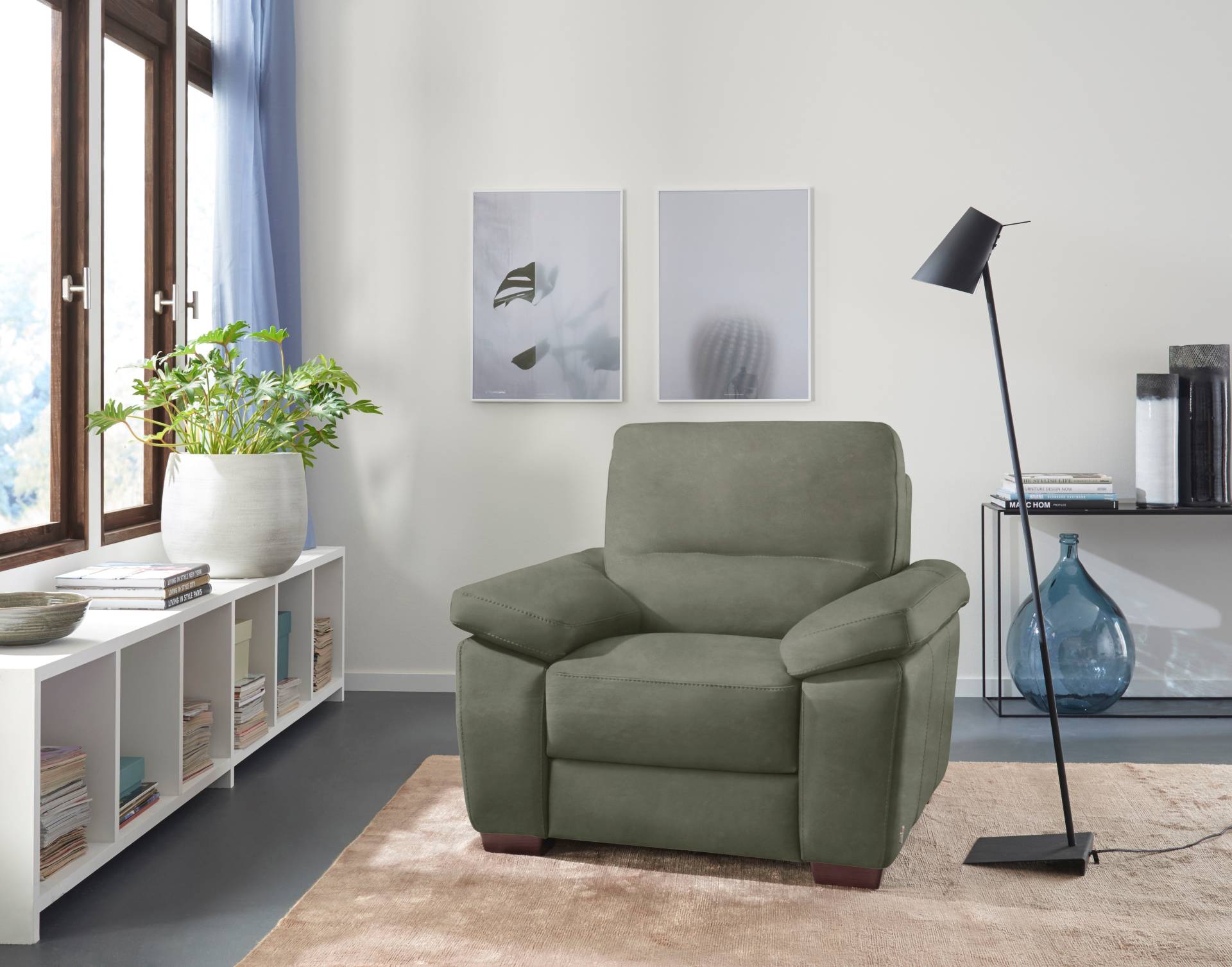 CALIA ITALIA Sessel »Gaia, in edlem Design und mit erstklassigem Sitzkomfort«, aus pflegeleichtem Luxus-Microfaser Ginevra Hydro Care CALIA ITALIA Sessel »Gaia, in edlem Design und mit erstklassigem Sitzkomfort«, aus pflegeleichtem Luxus-Microfaser Ginevra Hydro Care von CALIA ITALIA
