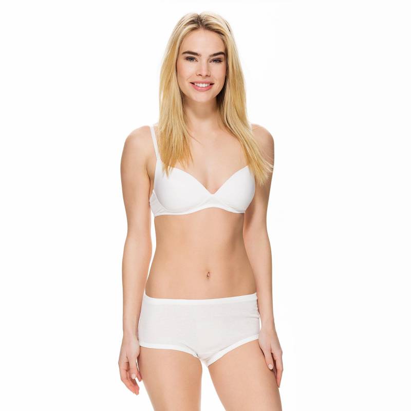 Slip Aus Baumwolle Damen Weiss 40 von CALIDA