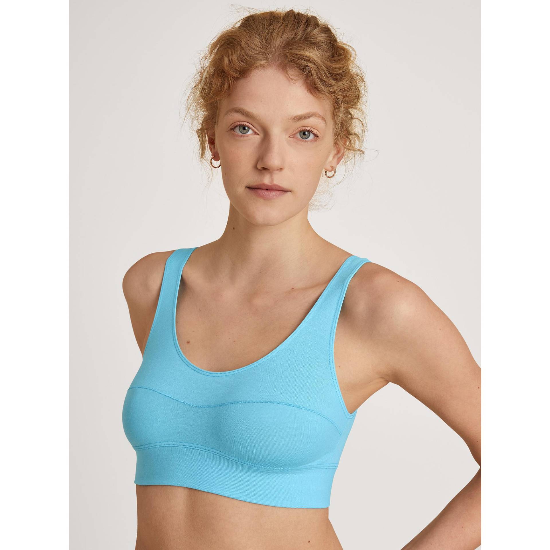 Bustier Mit Träger Damen Blau XS von CALIDA