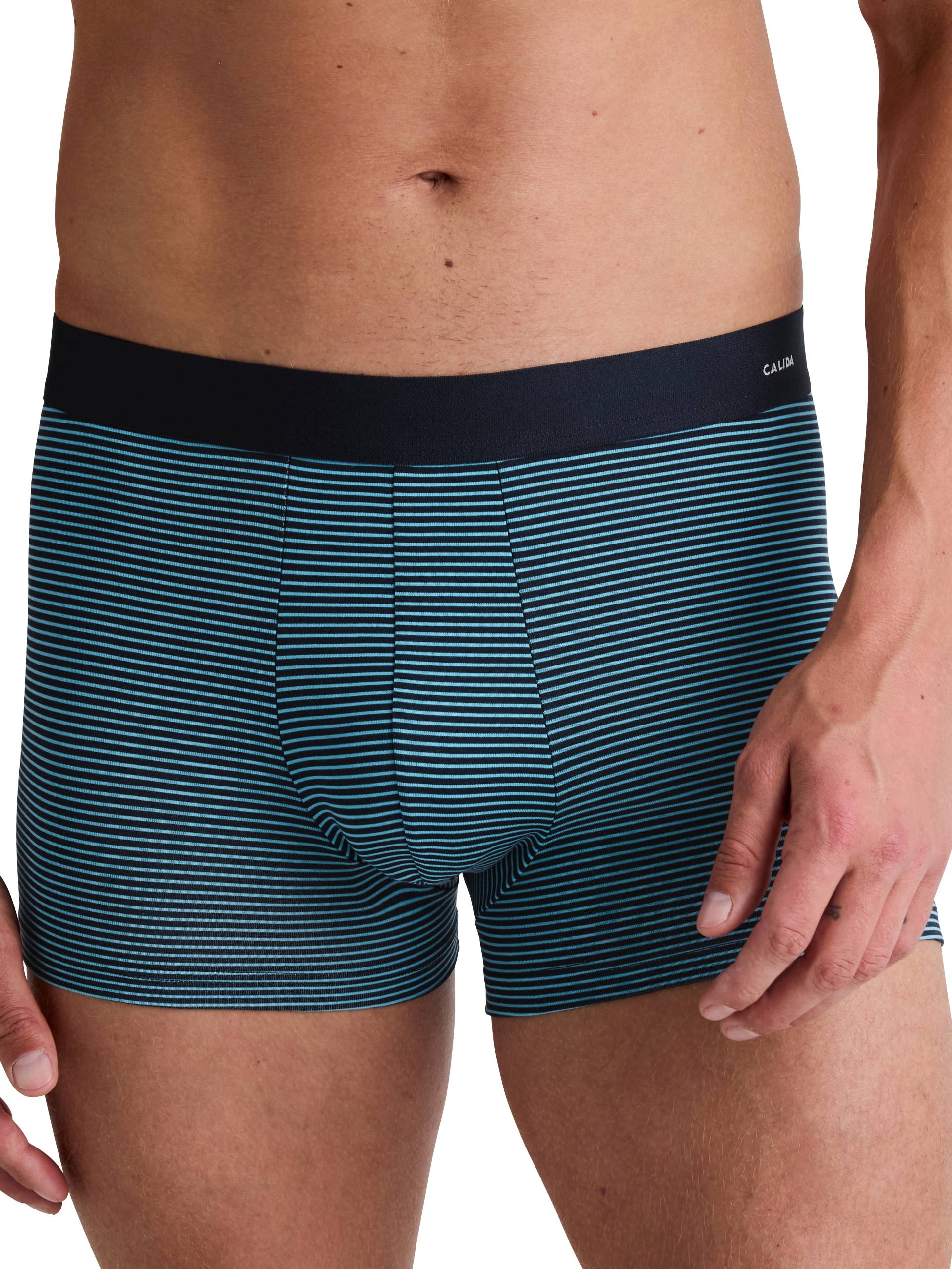 CALIDA Boxershorts »Cotten Code Design«, mit weichem Elastikbund von CALIDA