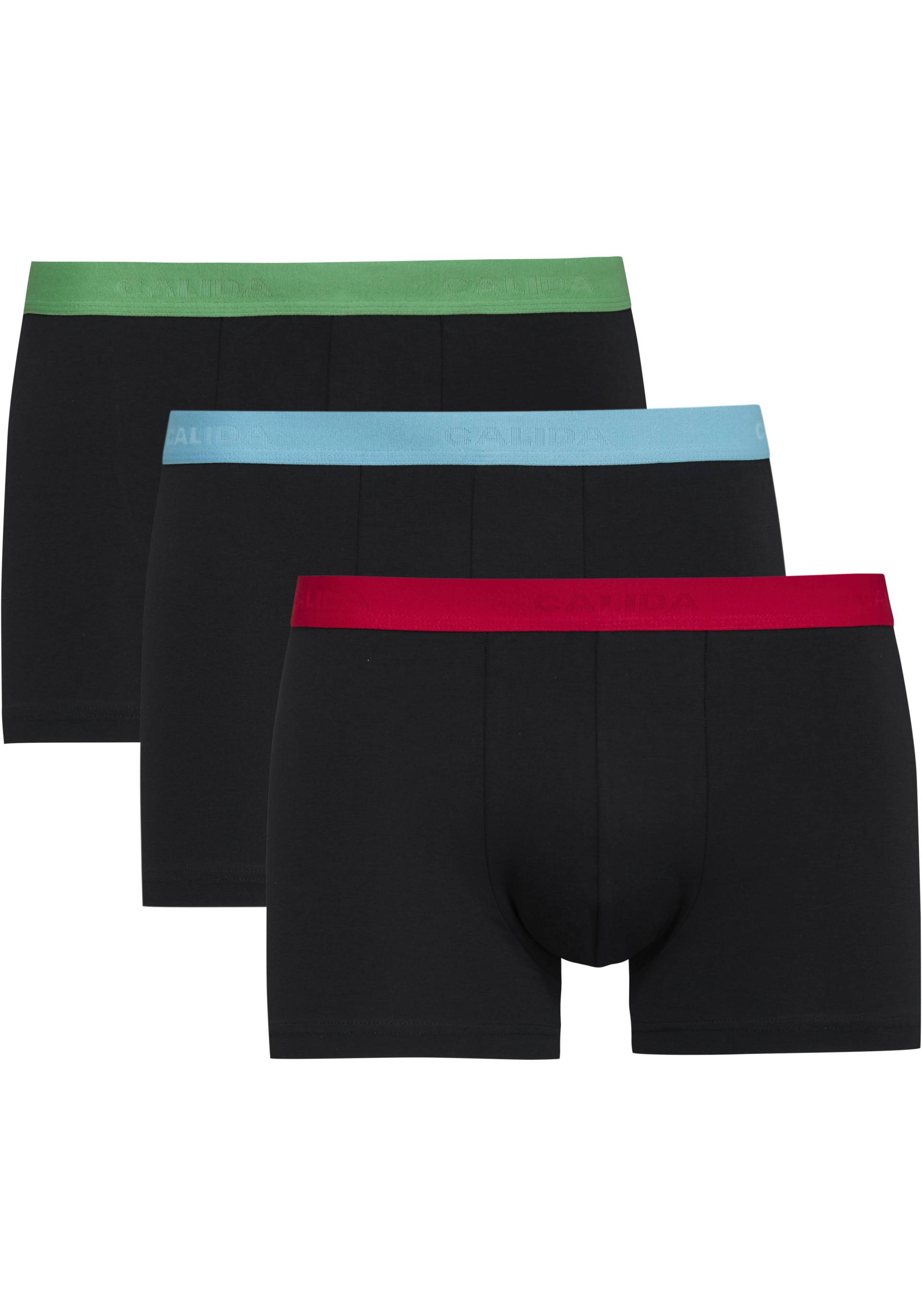 CALIDA Boxershorts »Natural Benefit«, (Packung, 3 St.), Boxer-Brief formstabile Single Jersey-Qualität von CALIDA