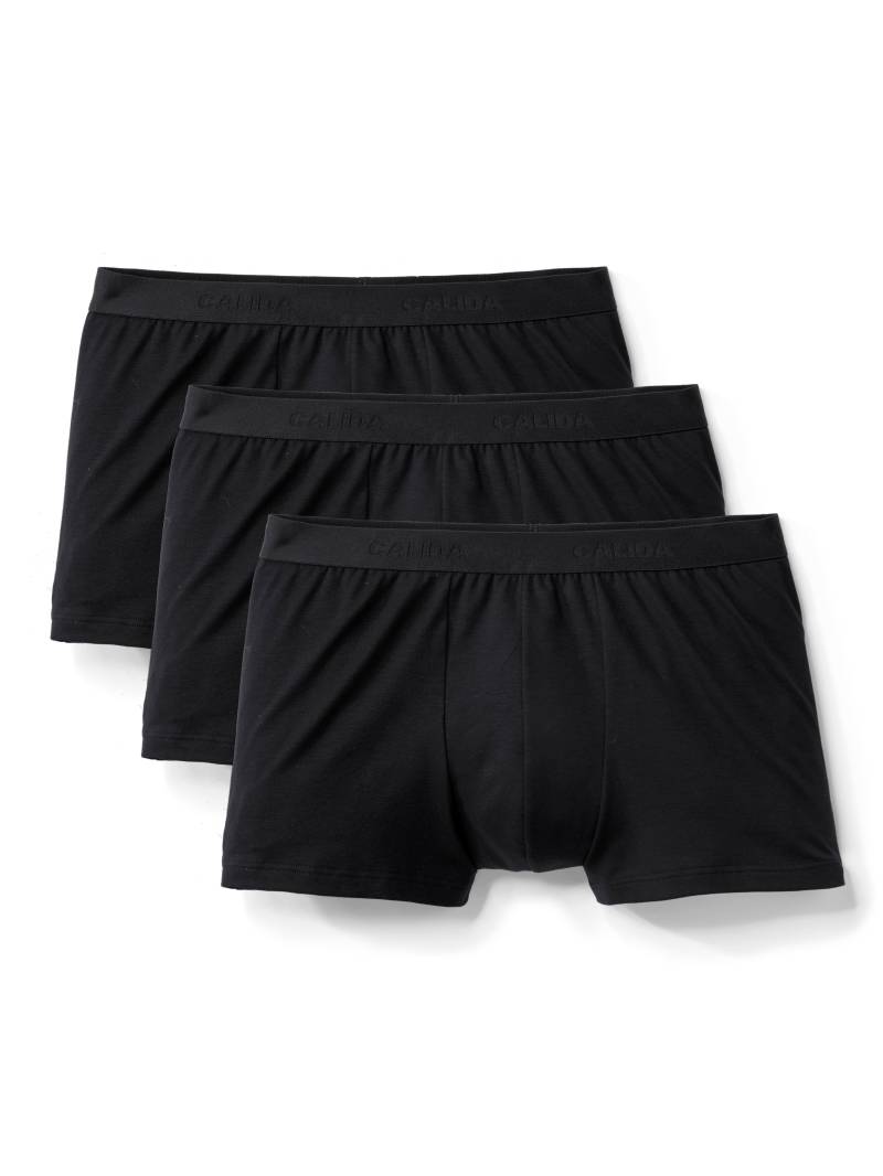 CALIDA Boxershorts »Natural Benefit«, (Packung, 3 St.), mit formstabiler Single Jersey-Qualität von CALIDA