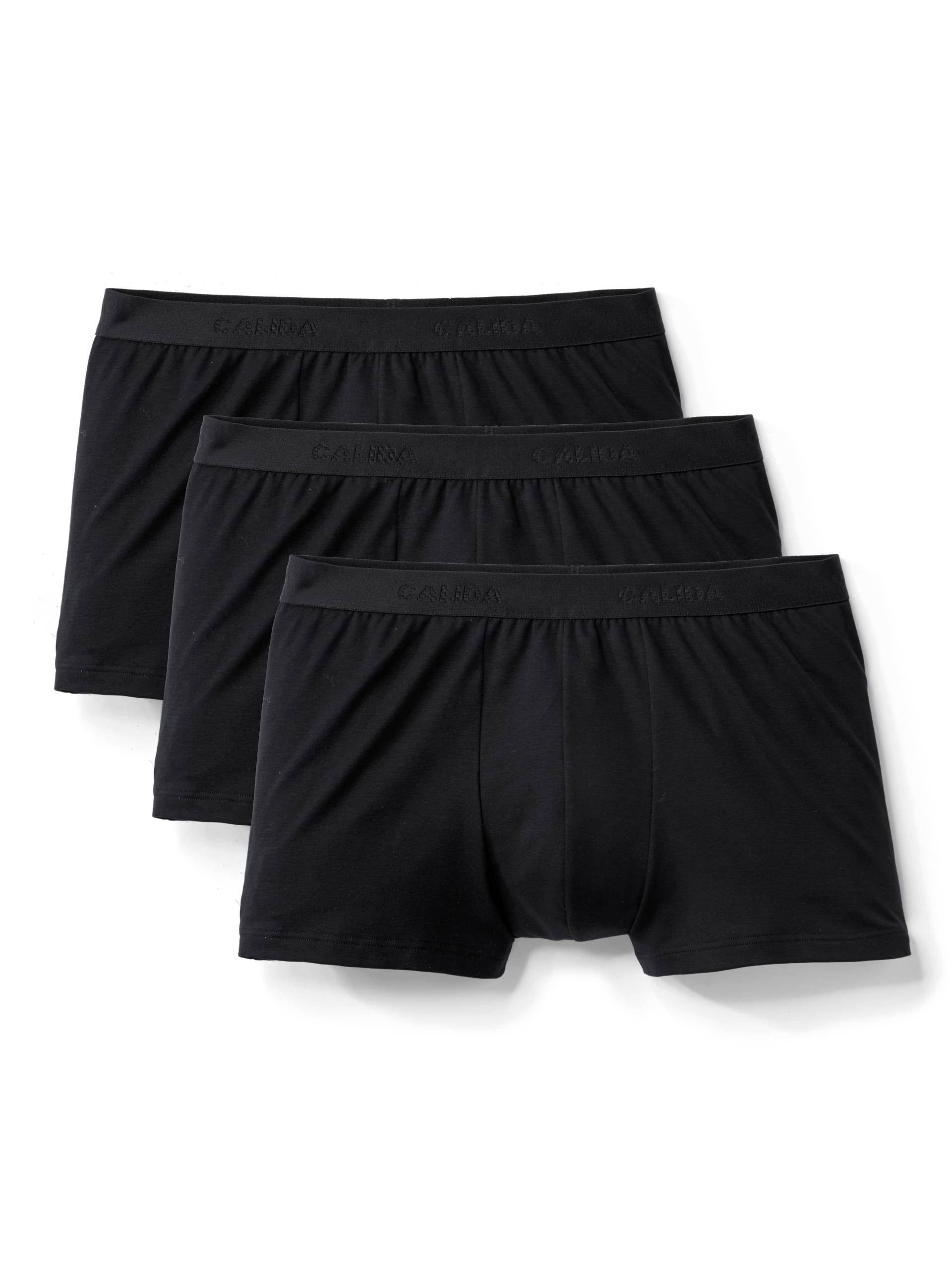 CALIDA Boxershorts »Natural Benefit«, (Packung, 3 St.), Boxer-Brief formstabile Single Jersey-Qualität von CALIDA