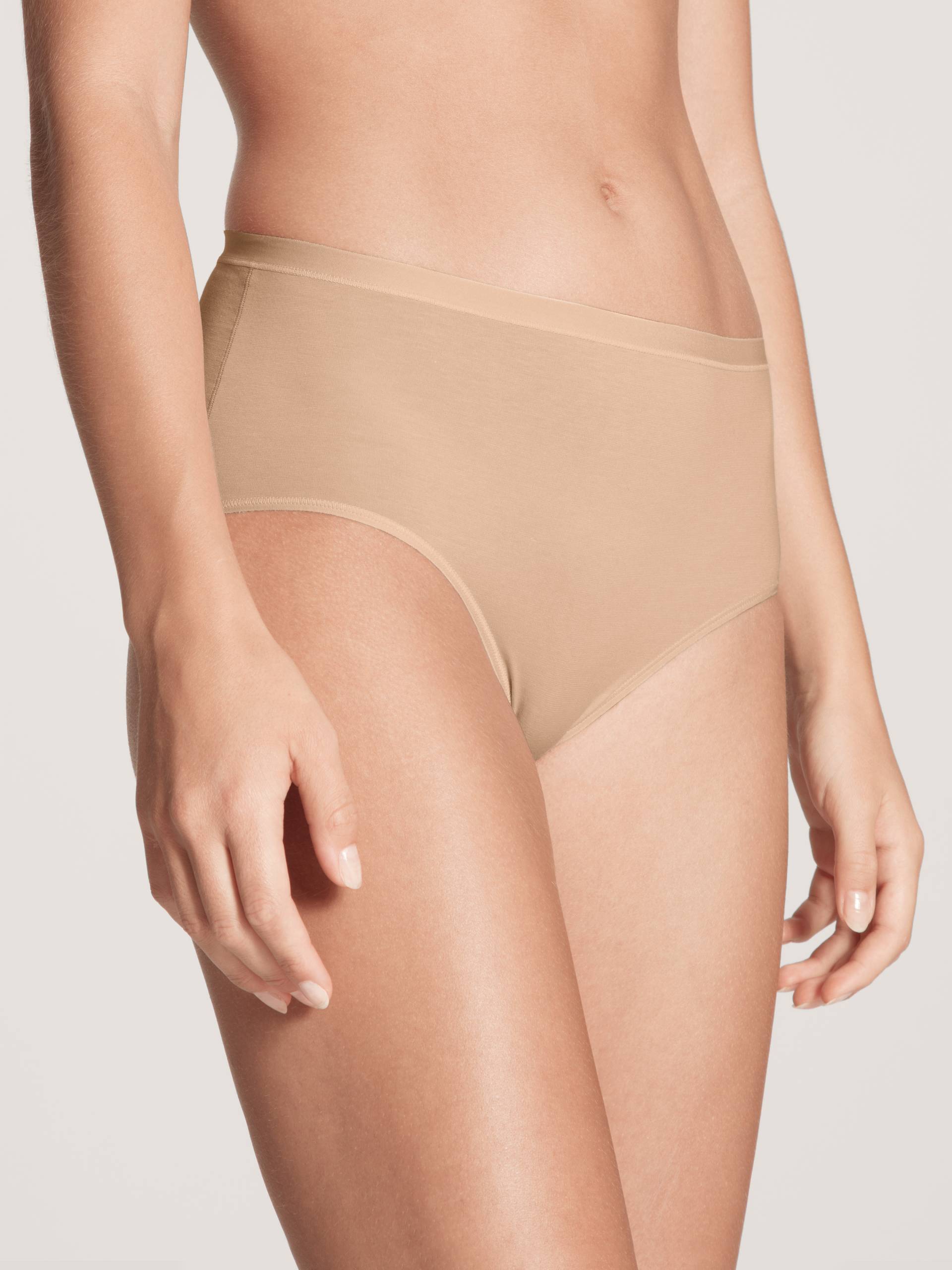 CALIDA High-Waist-Slip »Natural Comfort«, natürlicher Glanz und glatter Griff, Bundhöhe: 14cm von CALIDA