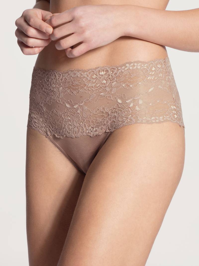 CALIDA High-Waist-Slip »Sensual Secrets«, mit breitem, transparentem Spitzenbund von CALIDA