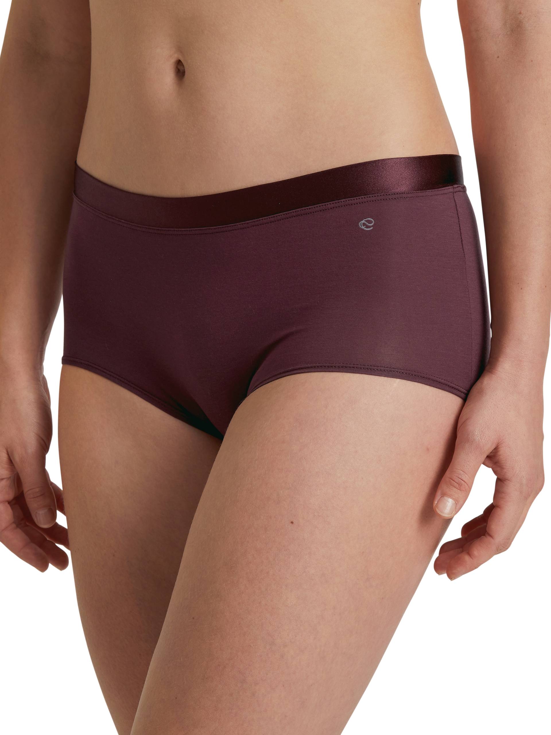 CALIDA Panty »Cate«, mit flachem Bund mit Satinblende CALIDA Panty »Cate«, mit flachem Bund mit Satinblende von CALIDA