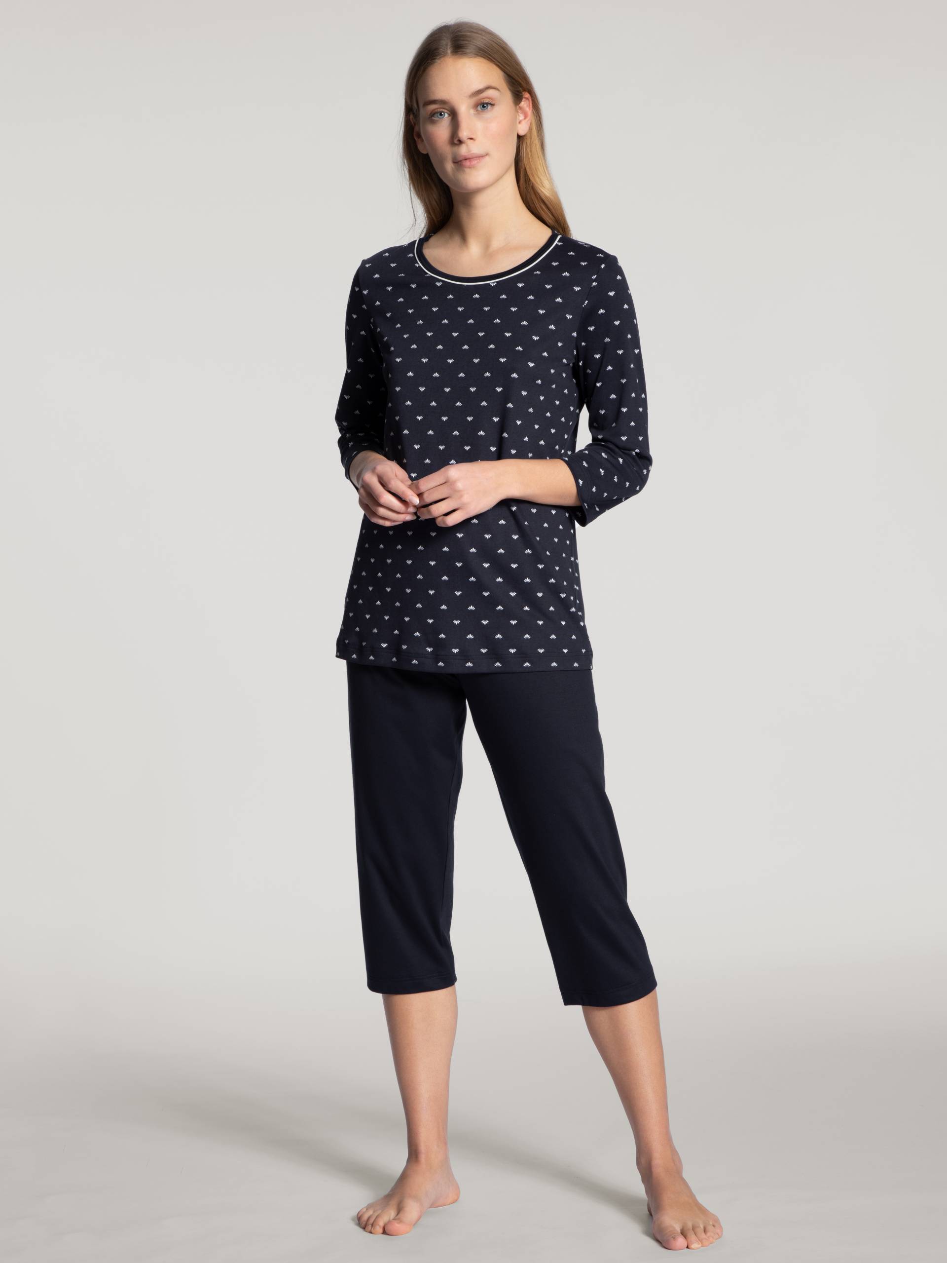 CALIDA Pyjama »Night Lovers«, (2 tlg.), mit verspieltem Muster von CALIDA