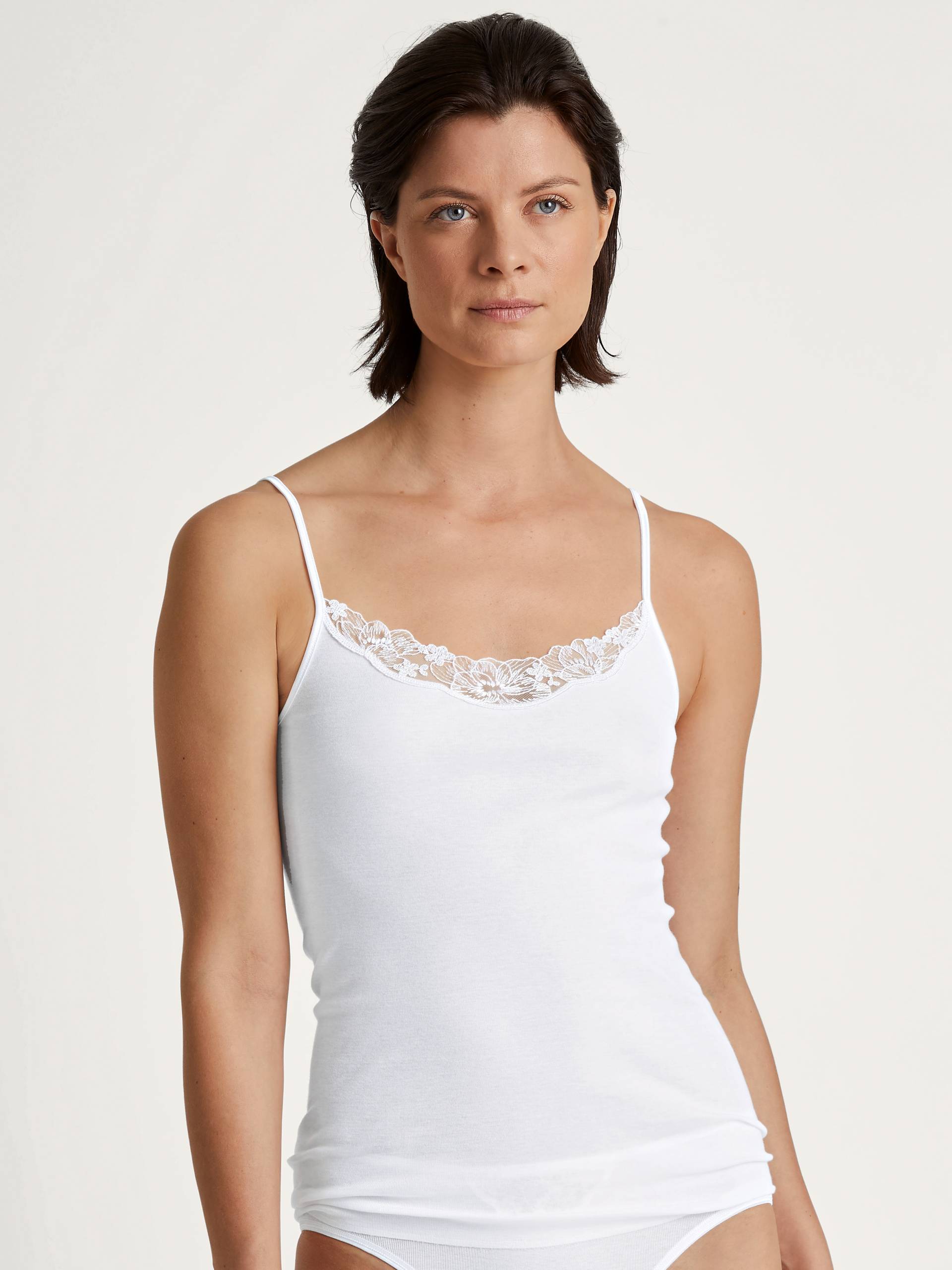 CALIDA Unterhemd »Cotton Desire«, mit Spitzen-Einsatz am Dekoltée CALIDA Unterhemd »Cotton Desire«, mit Spitzen-Einsatz am Dekoltée von CALIDA