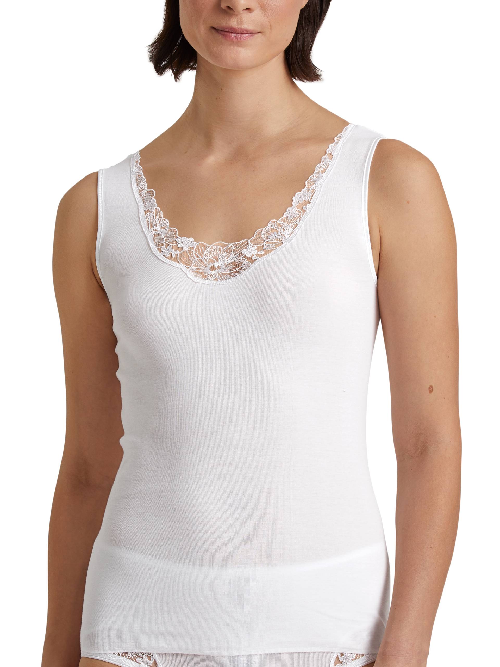 CALIDA Unterhemd »Cotton Desire«, mit eleganter Spitzenverzierung CALIDA Unterhemd »Cotton Desire«, mit eleganter Spitzenverzierung von CALIDA