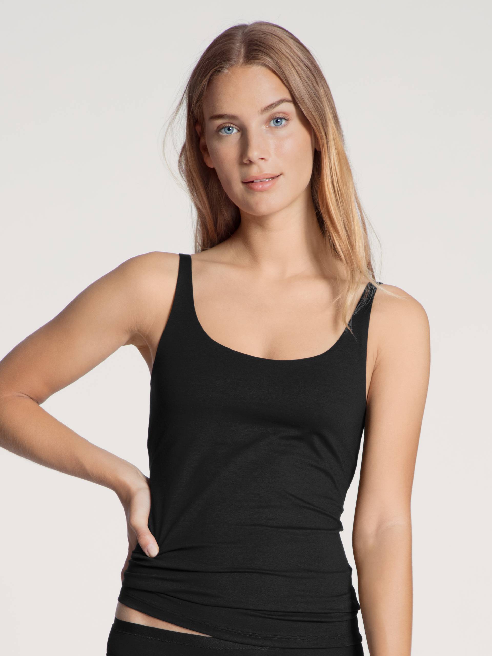 CALIDA Unterhemd »Natural Comfort«, Top mit integriertem Bustier von CALIDA