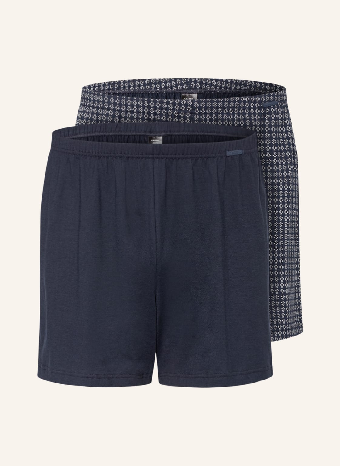 Calida 2er-Pack Boxershorts Prints Benefit gruen Calida 2er-Pack Boxershorts Prints Benefit gruen von CALIDA