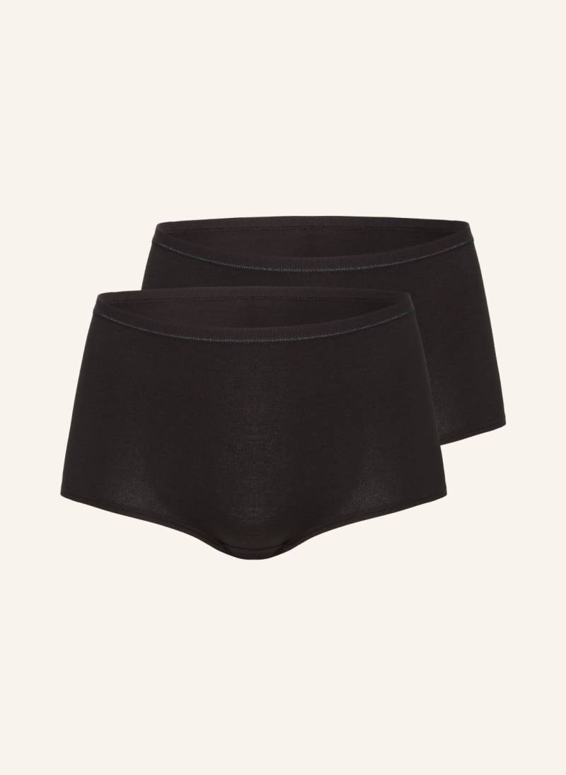 Calida 2er-Pack Panties Benefit Women schwarz von CALIDA