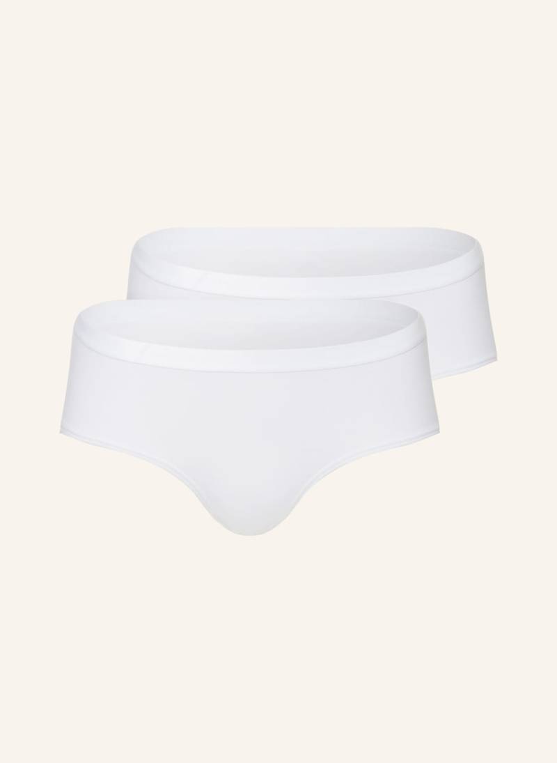 Calida 2er-Pack Panties Benefit Women weiss von CALIDA