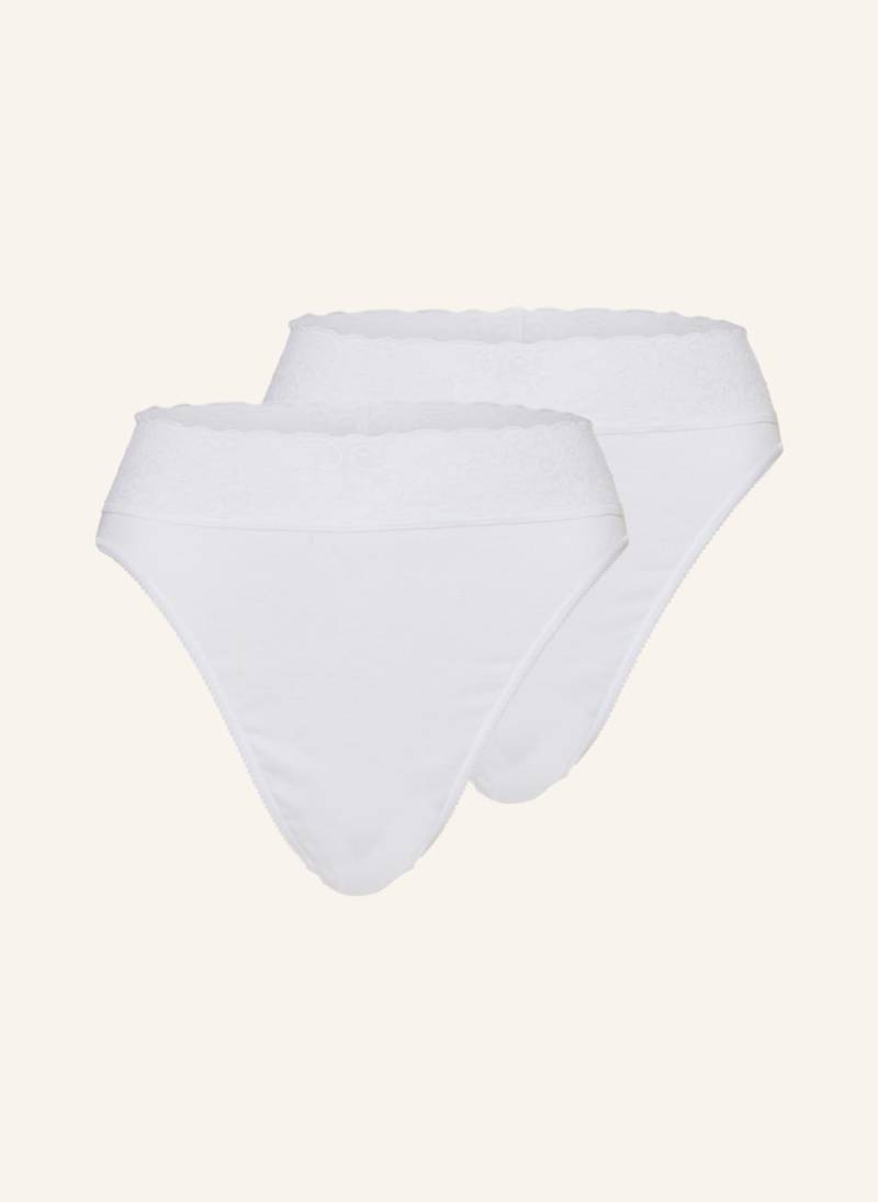 Calida 2er-Pack Panties Iconics weiss von CALIDA