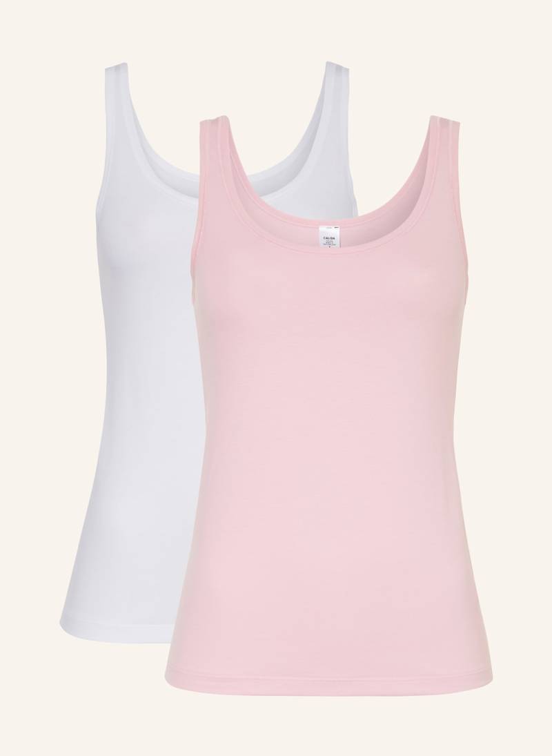 Calida 2er-Pack Top Benefit Women rot von CALIDA