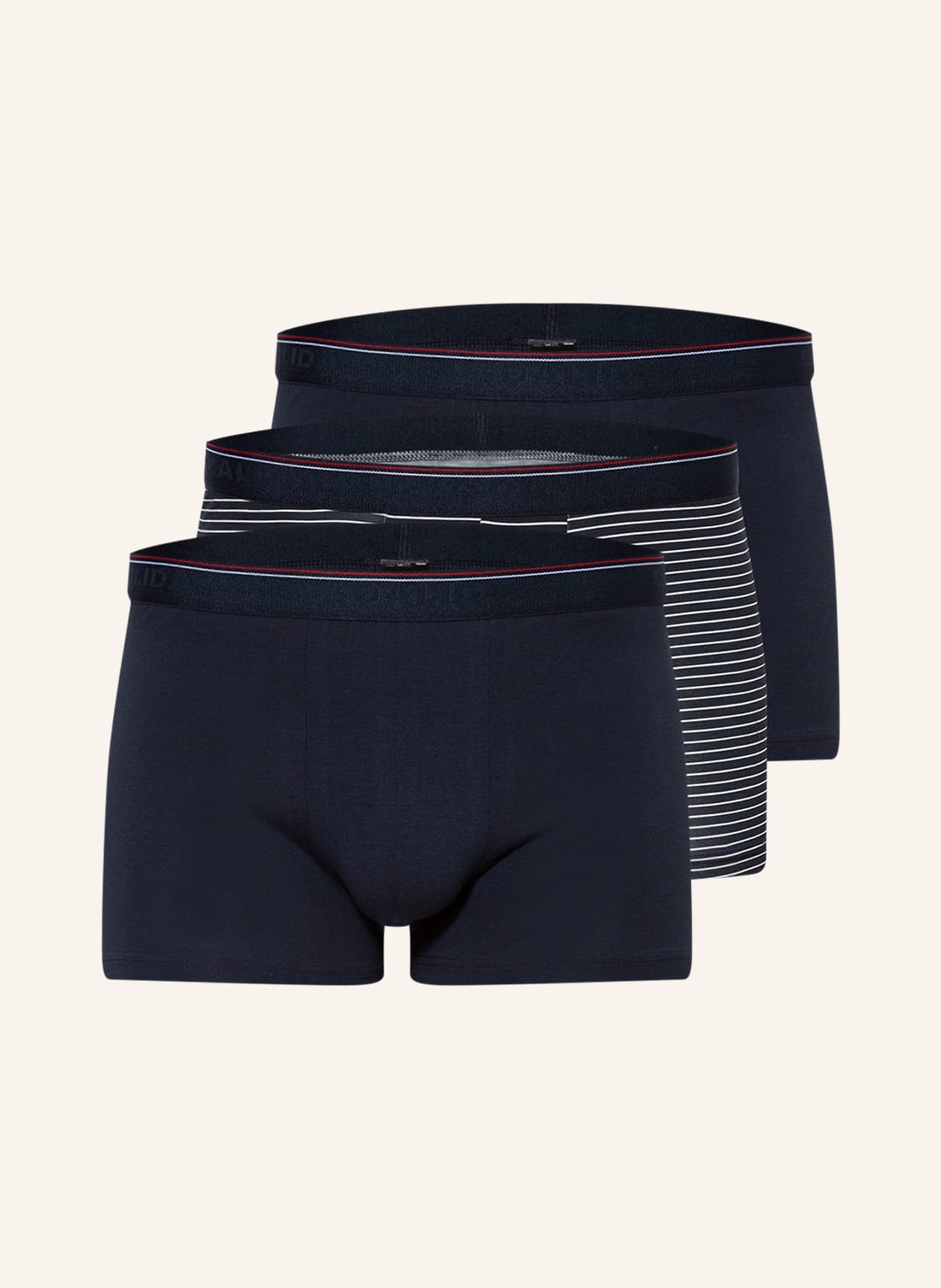 Calida 3er-Pack Boxershorts Natural Benefit blau Calida 3er-Pack Boxershorts Natural Benefit blau von CALIDA