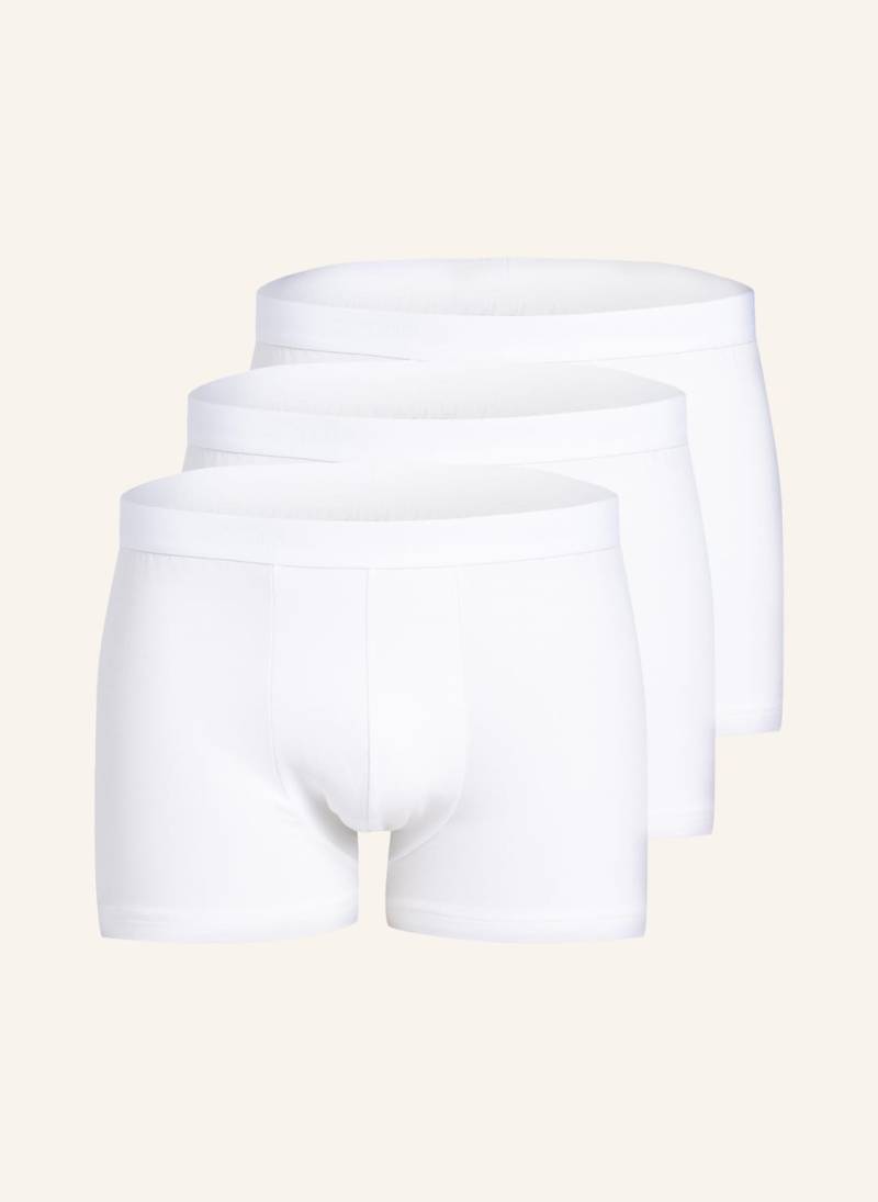 Calida 3er-Pack Boxershorts Natural Benefit weiss von CALIDA