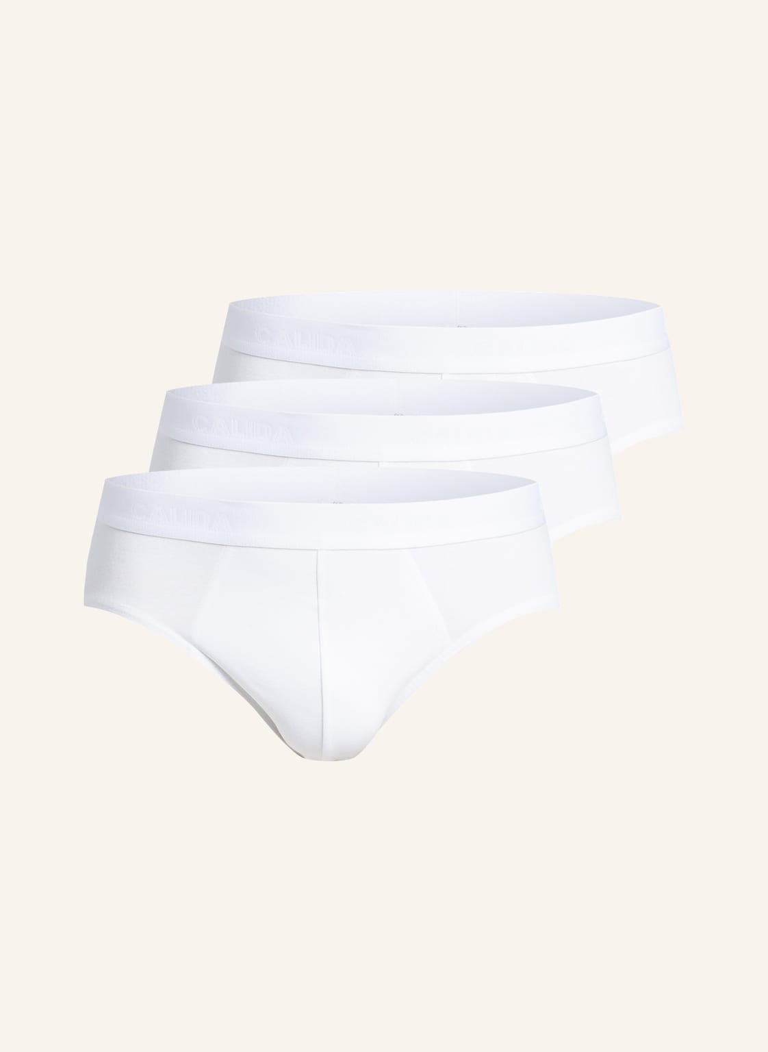 Calida 3er-Pack Slips Natural Benefit weiss Calida 3er-Pack Slips Natural Benefit weiss von CALIDA