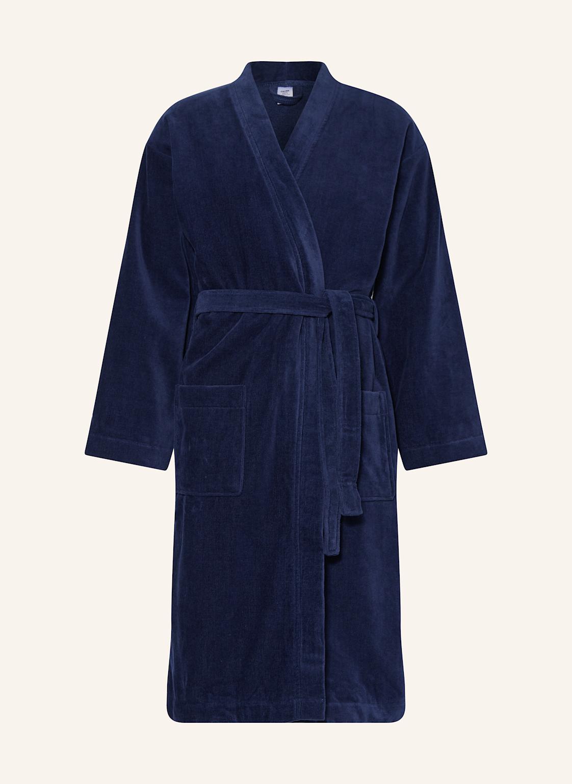 Calida Herren-Bademantel After Shower blau Calida Herren-Bademantel After Shower blau von CALIDA
