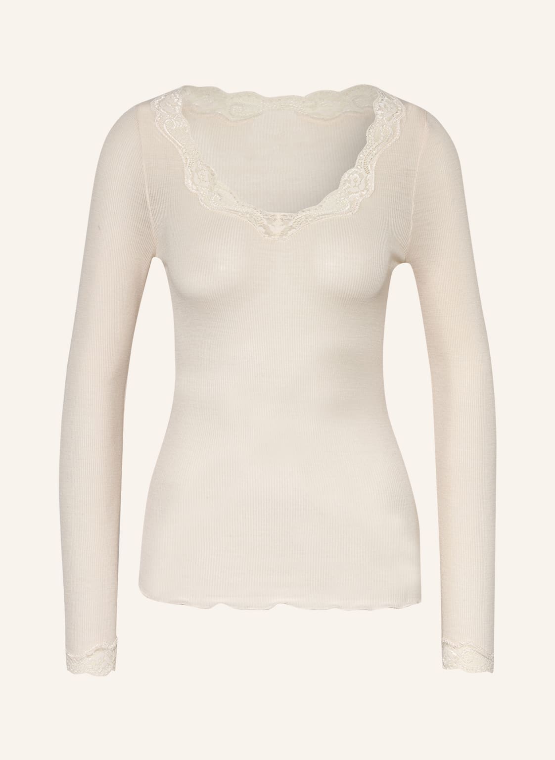 Calida Longsleeve Richesse Lace Mit Seide beige Calida Longsleeve Richesse Lace Mit Seide beige von CALIDA