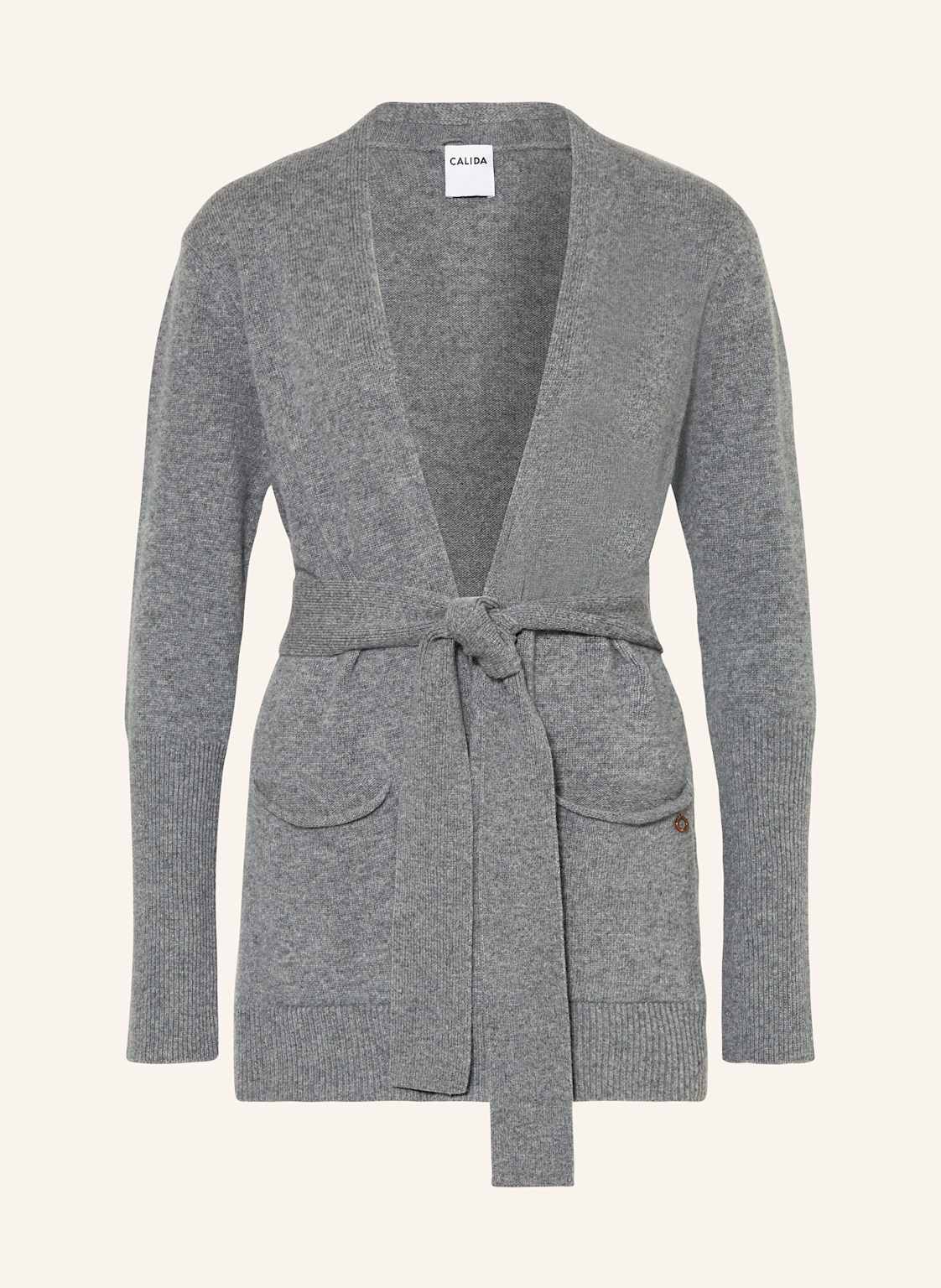 Calida Lounge-Jacke The Cosy Collection grau Calida Lounge-Jacke The Cosy Collection grau von CALIDA