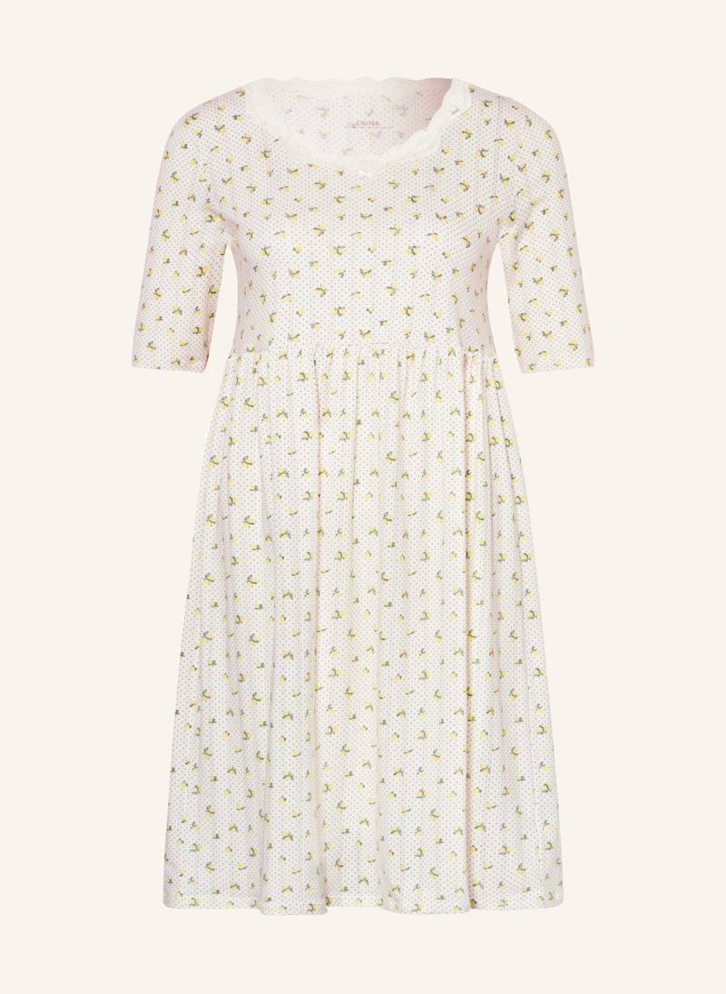 Calida Nachthemd Toujours Print beige von CALIDA
