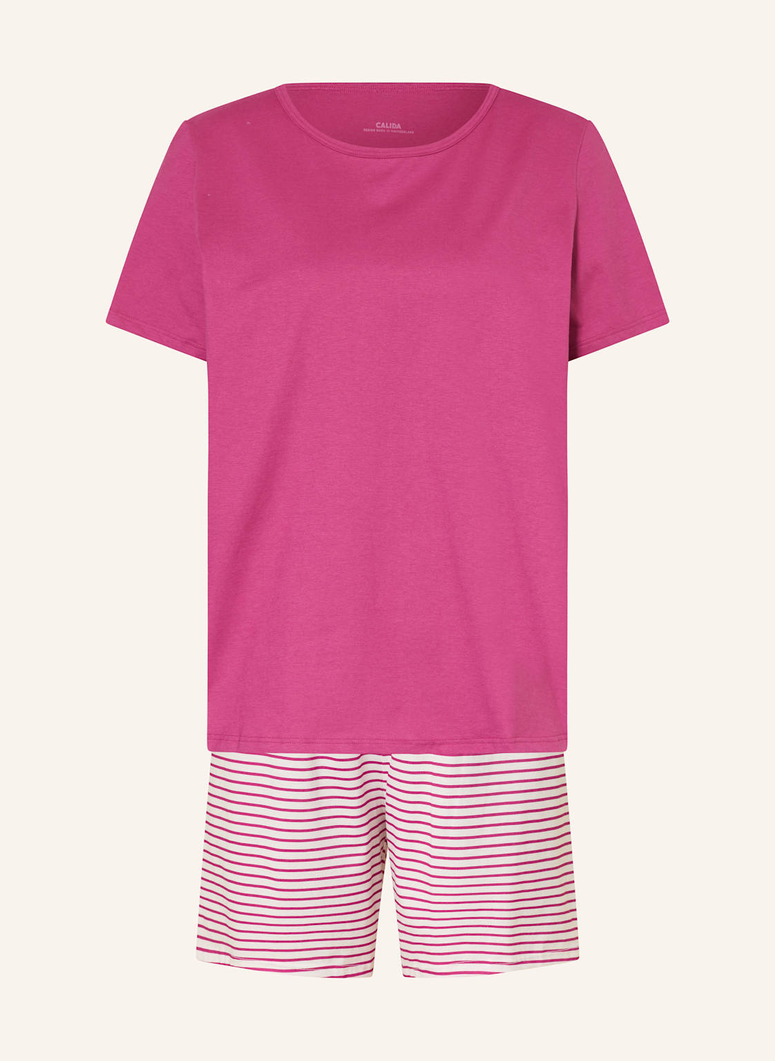 Calida Shorty-Schlafanzug Marine Dreams pink Calida Shorty-Schlafanzug Marine Dreams pink von CALIDA