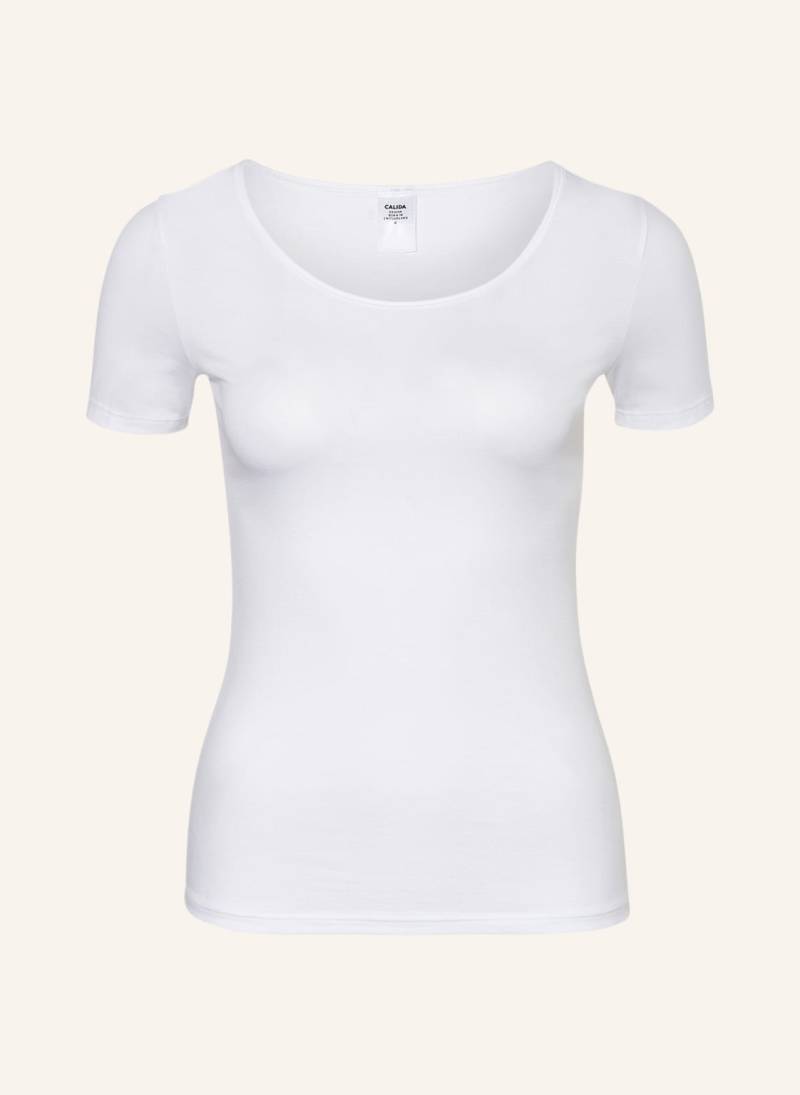 Calida T-Shirt Natural Comfort weiss von CALIDA