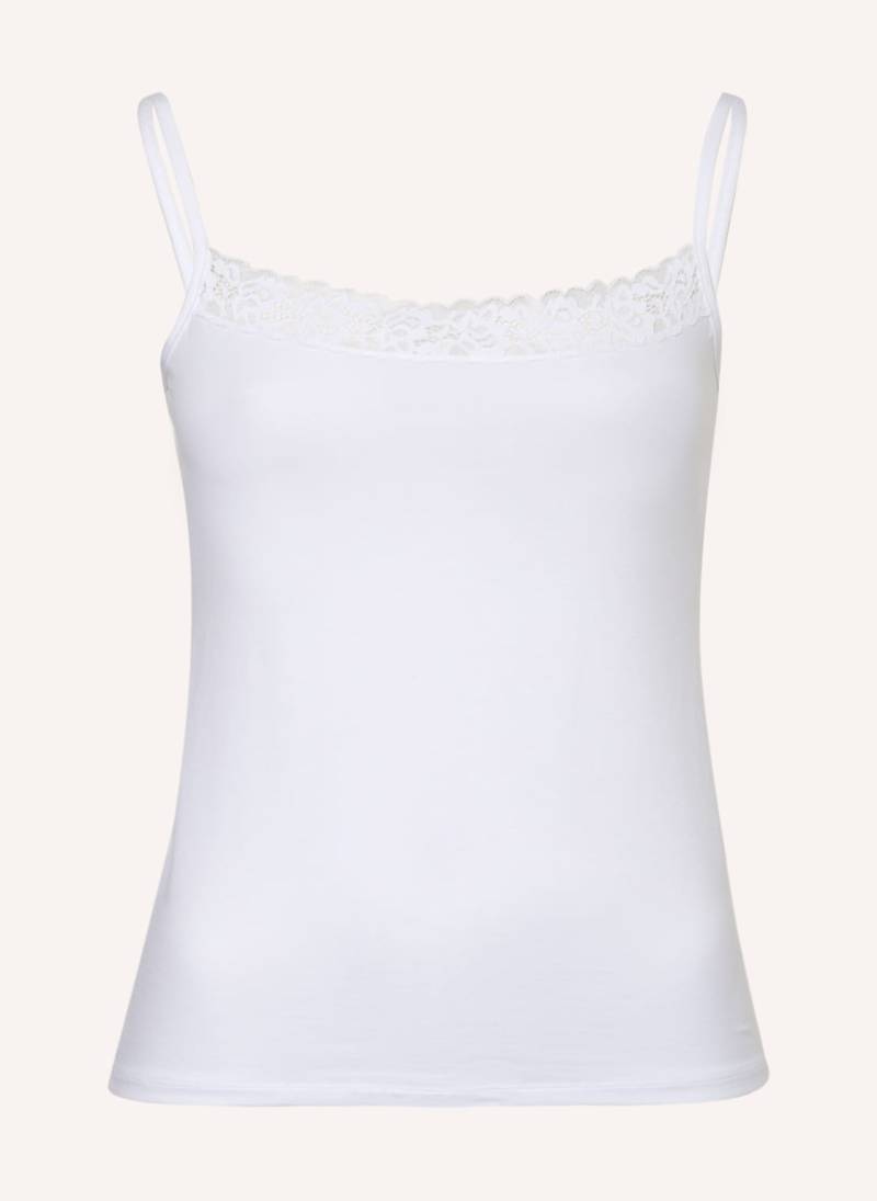 Calida Top Natural Comfort Lace weiss von CALIDA