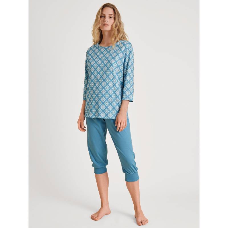 Pyjama Damen Blau M von CALIDA