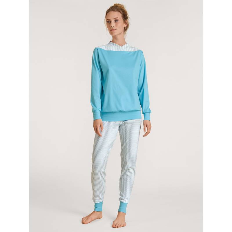 Pyjama Damen Blau M von CALIDA