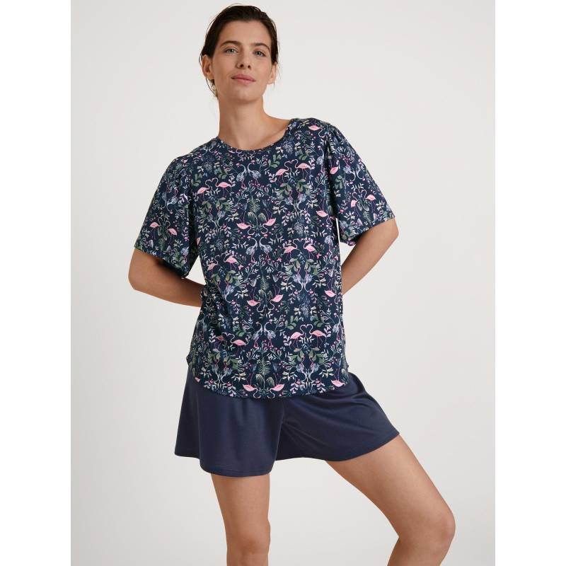 Pyjama Damen Dunkelblau L von CALIDA