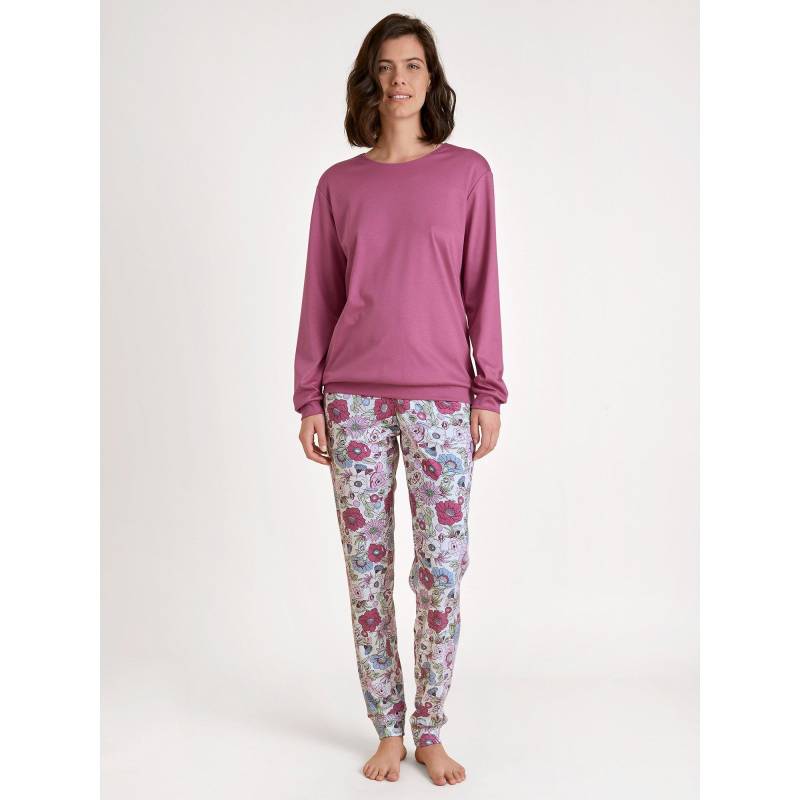 Calida - Pyjama, für Damen, Violett Größe L von Calida