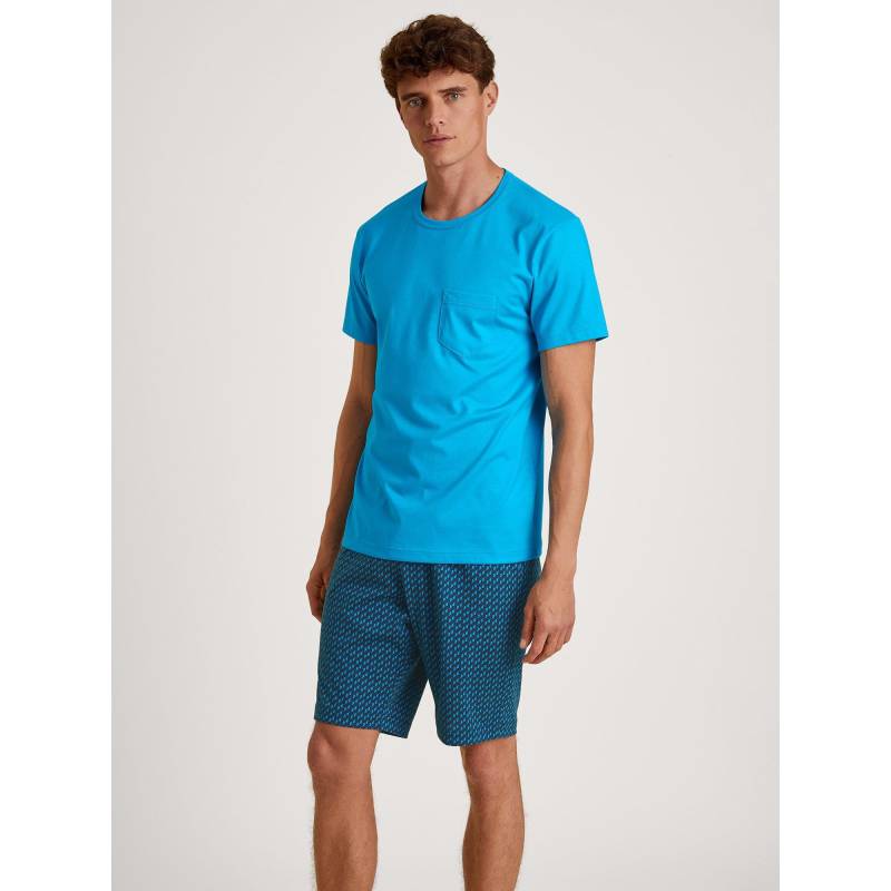 Pyjama Herren Blau Bunt S von CALIDA