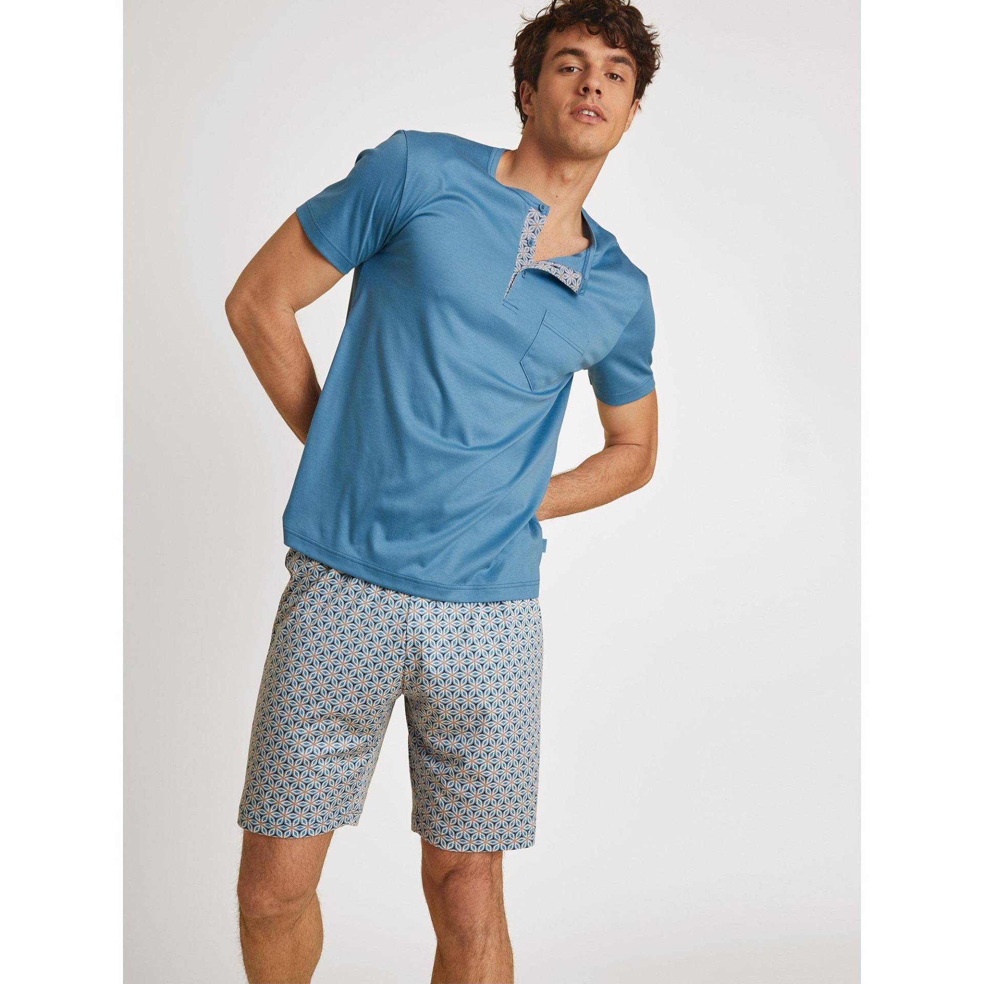 Pyjama Herren Blau M von CALIDA