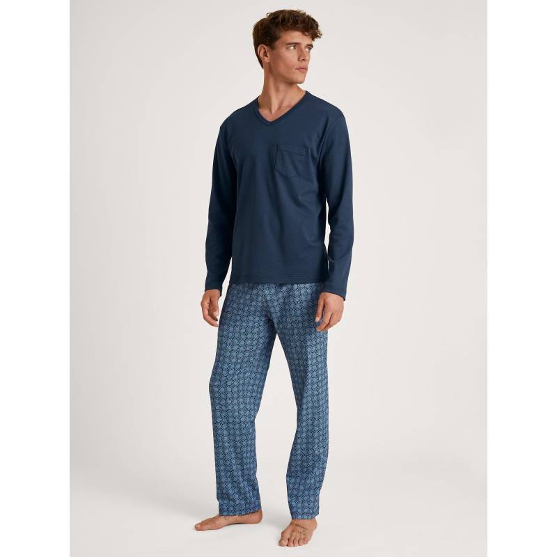 Pyjama Herren Blau  S von CALIDA