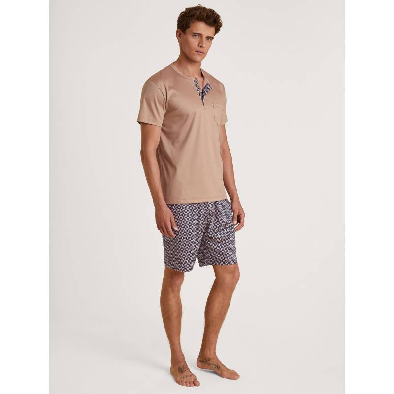 Pyjama Herren Sand  S von CALIDA