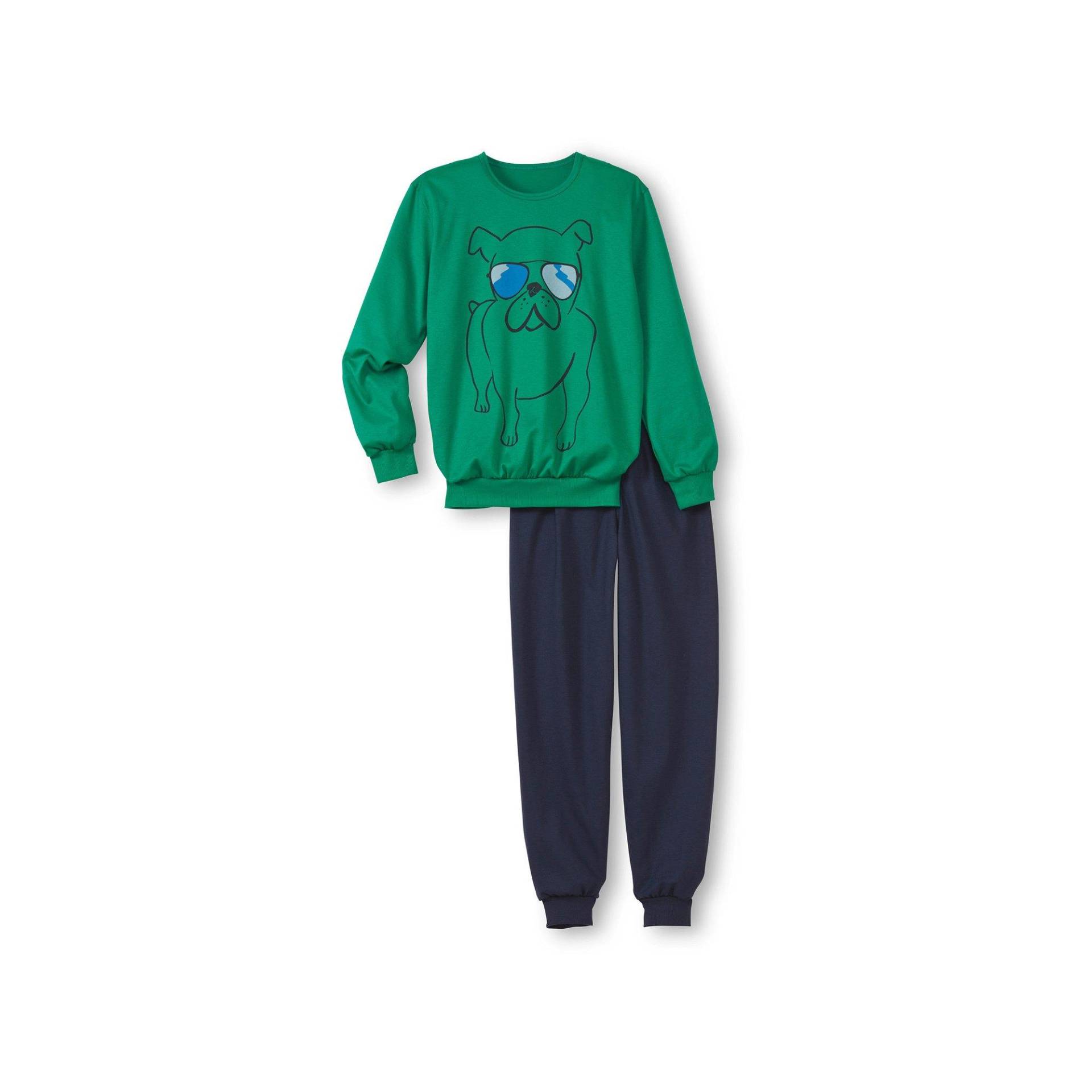 Pyjama Jungen Grün  128 von CALIDA