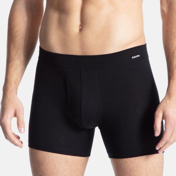 Slip Aus Baumwolle Herren Black L von CALIDA