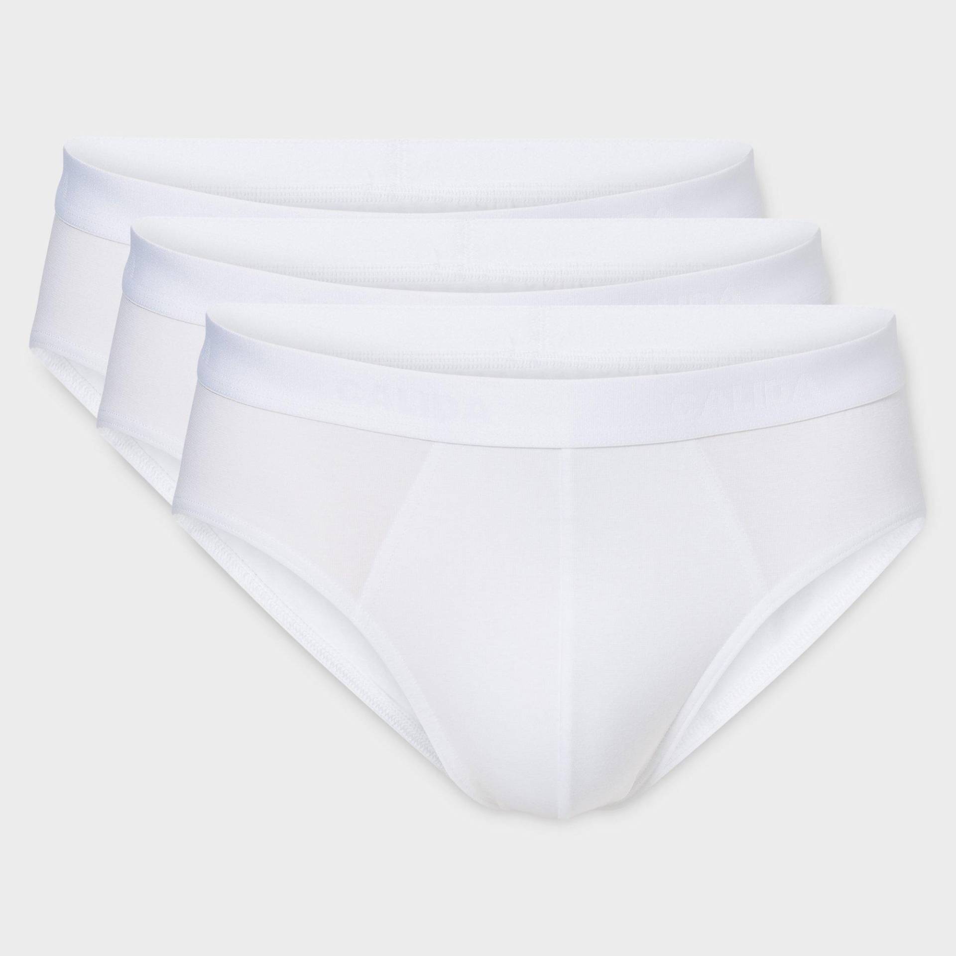 Triopack, Slips Herren Weiss S von CALIDA