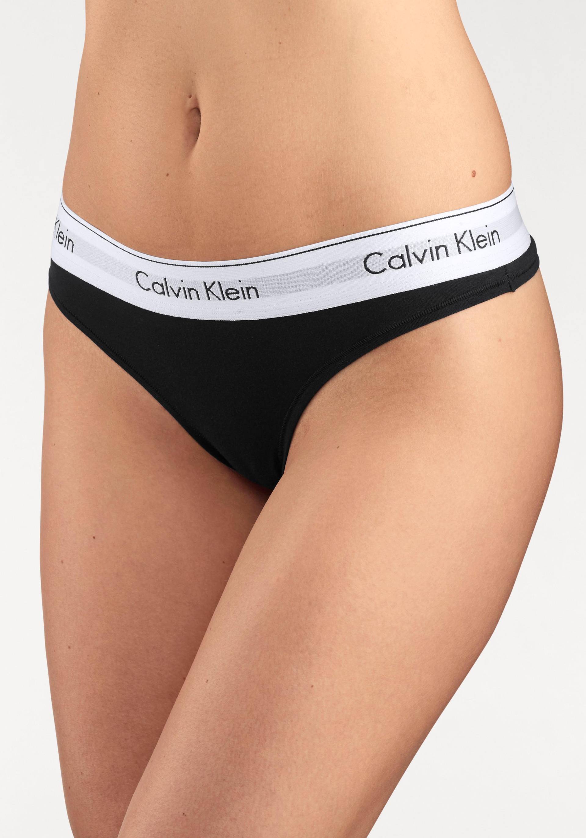 Calvin Klein Underwear String »MODERN COTTON«, mit breitem Bündchen von Calvin Klein Underwear