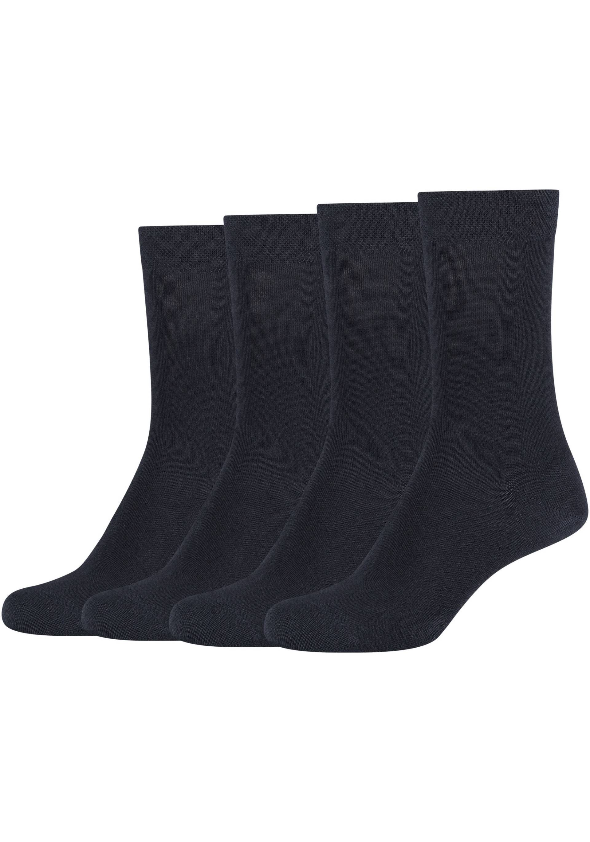 Camano Basicsocken »ca-soft«, (4er Pack), Mit weichem Komfortbund ohne Gummidruck von CAMANO