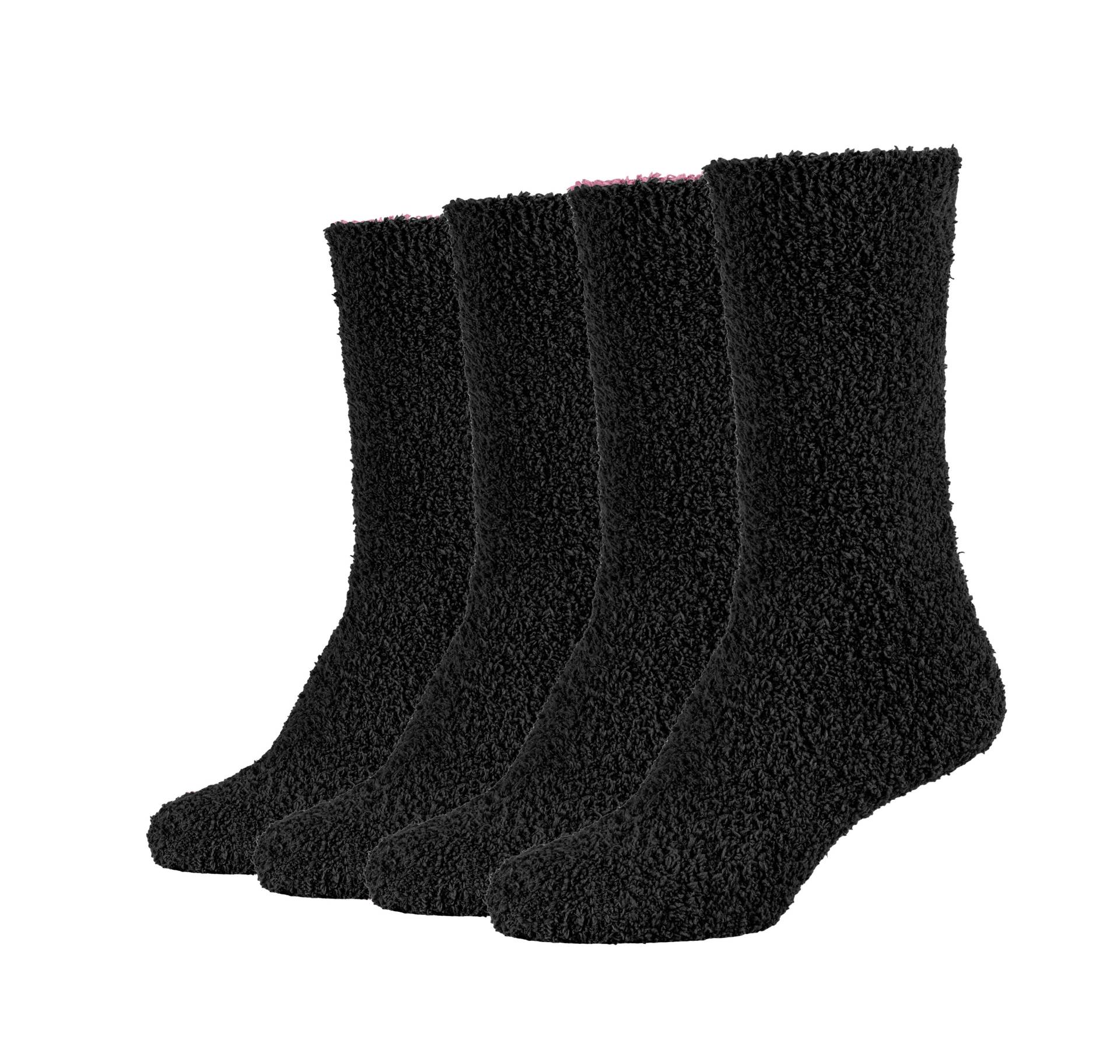 Camano Socken, (4er Pack), bequem weich soft, kein Einschneiden, winter warm cozy von CAMANO