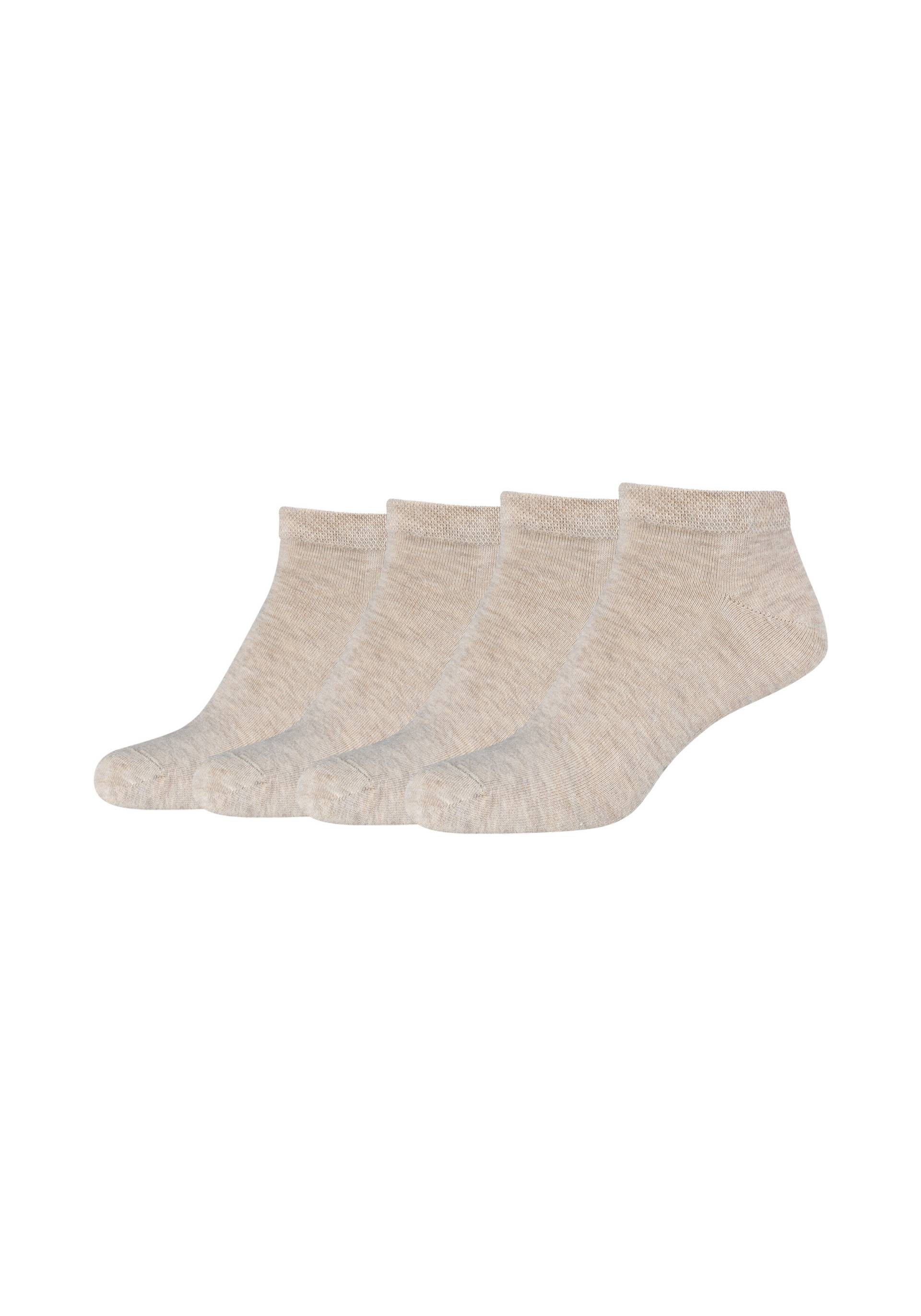 Camano Sneakersocken »ca-soft«, (4er Pack), mit druckfreinem Bündchen von CAMANO