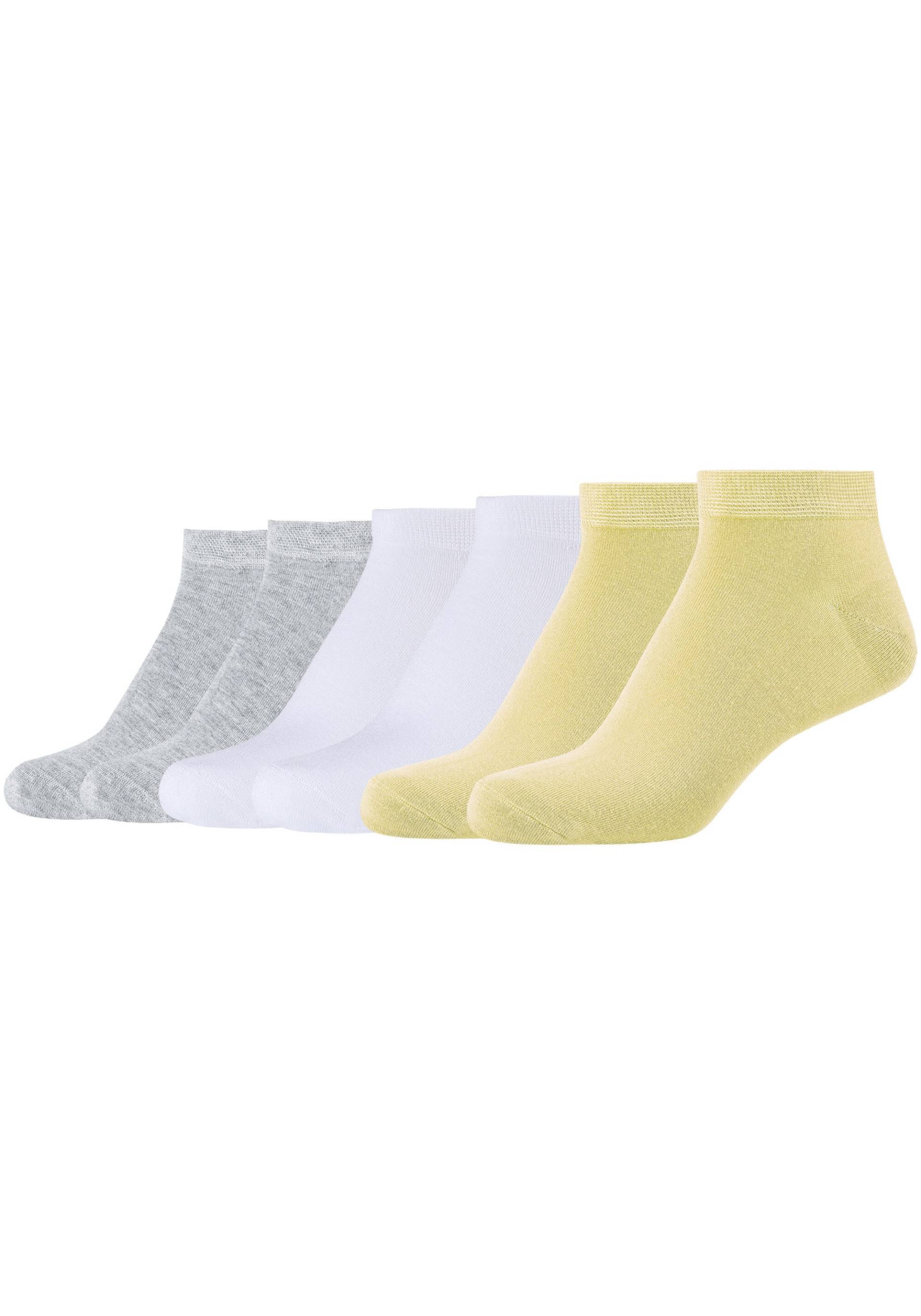 Camano Kurzsocken, (6er Pack), mit hautfreundlichem Gewebe