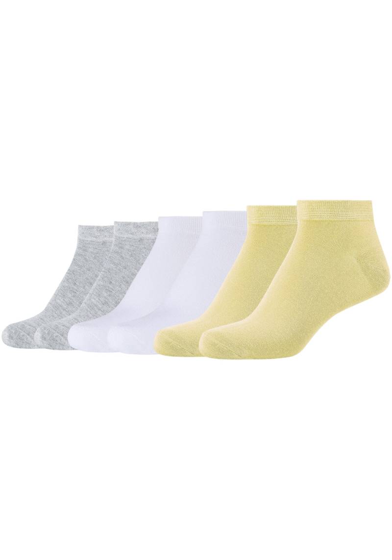 Camano Kurzsocken, (6er Pack), mit hautfreundlichem Gewebe von CAMANO