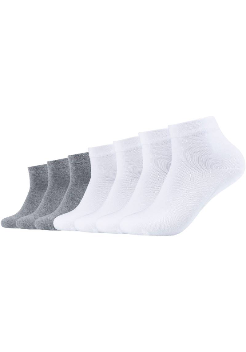 Camano Kurzsocken, (7er Pack), mit hohem Baumwollanteil von CAMANO