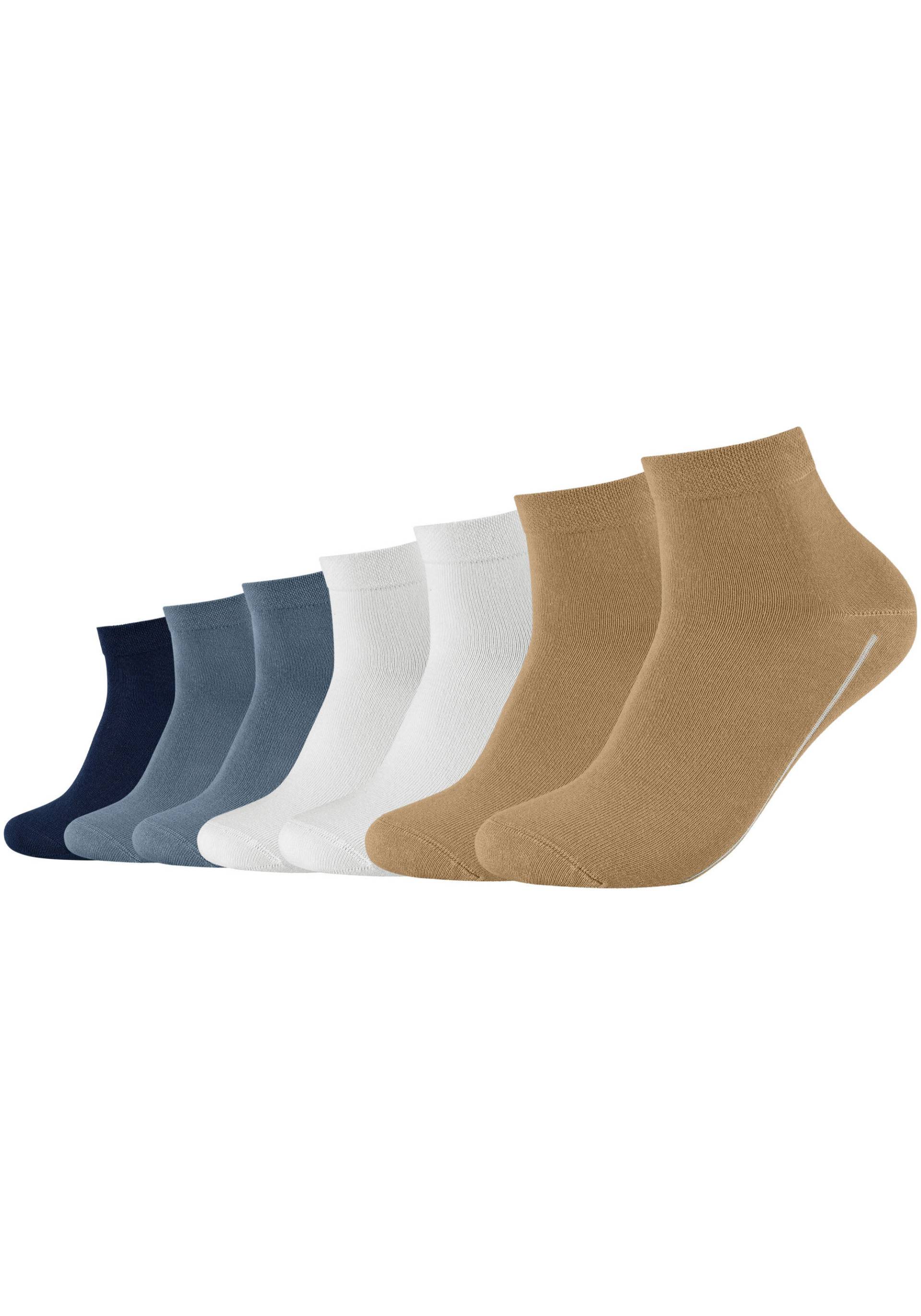 Camano Kurzsocken, (7er Pack), mit hohem Baumwollanteil von CAMANO