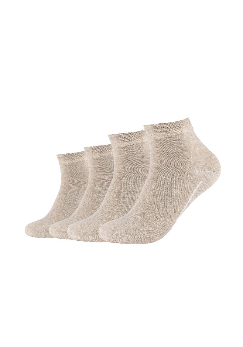 Camano Kurzsocken »ca-soft«, (4er Pack), mit weichen Komfortbündchen von CAMANO