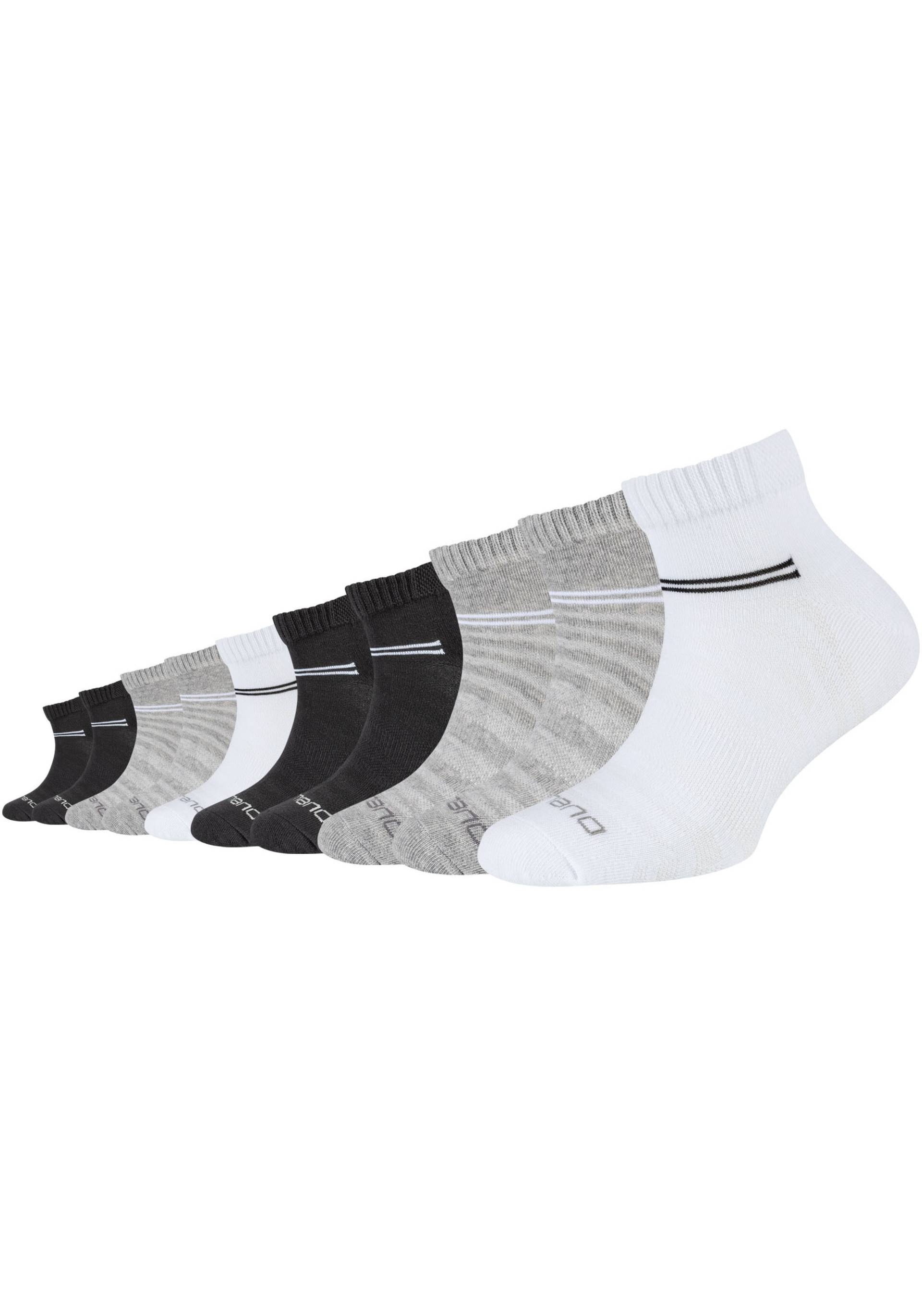 Camano Kurzsocken »mesh ventilation«, (10er Pack), mit extra dicken Bündchen von CAMANO